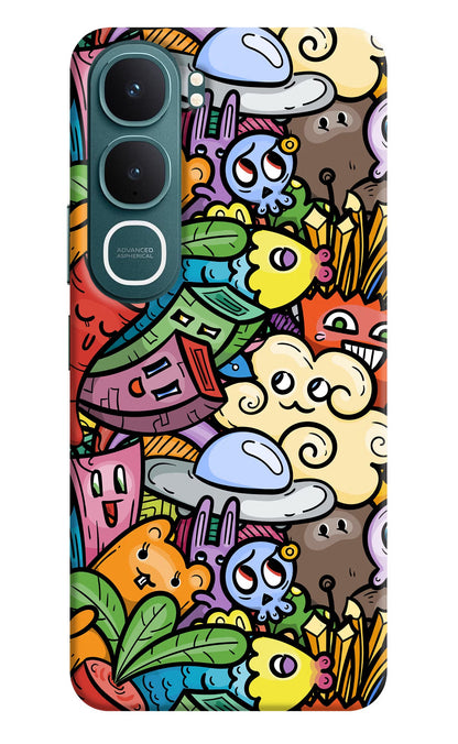 Veggie Doodle Vivo Y31 5G Back Cover Hard Case - Hello Swanky