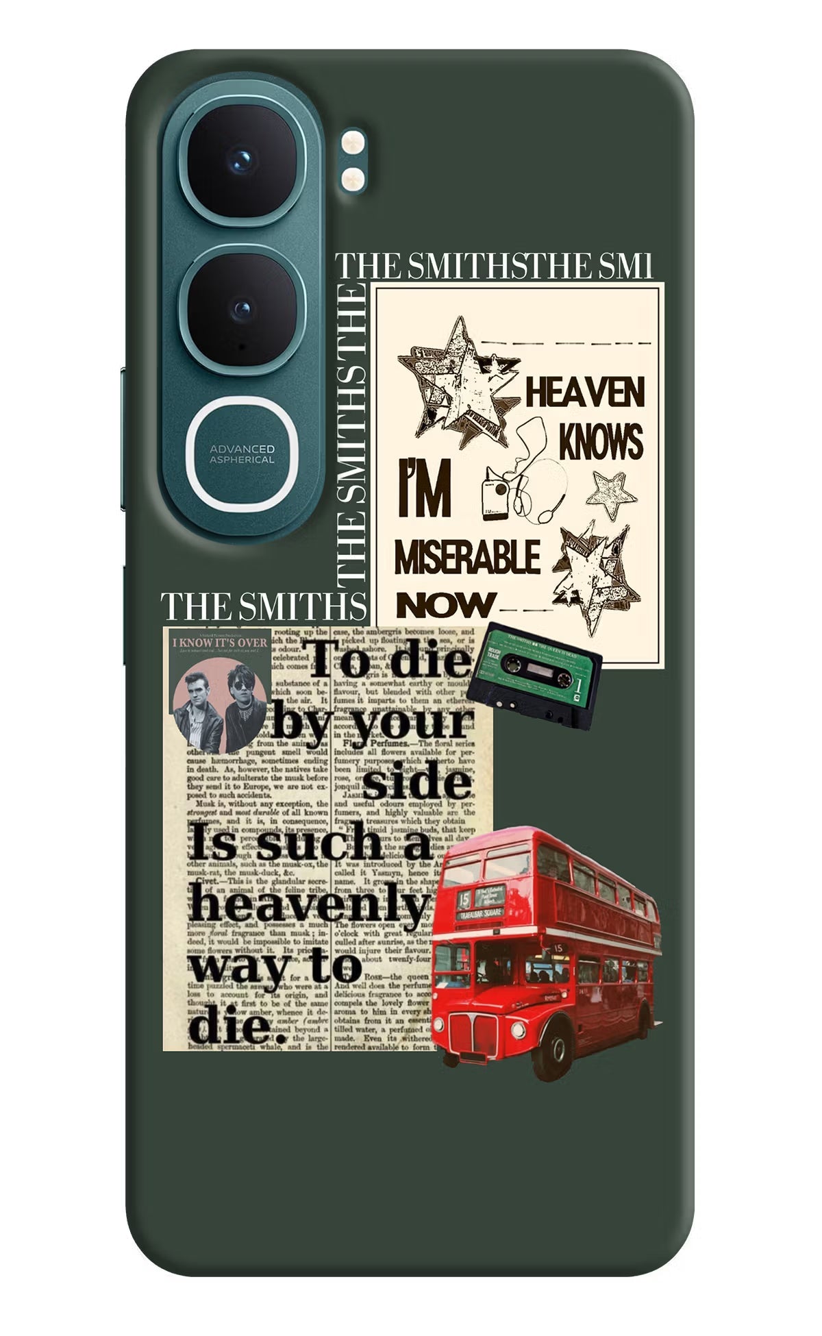 The Smiths Vivo Y31 5G Back Cover Hard Case - Hello Swanky