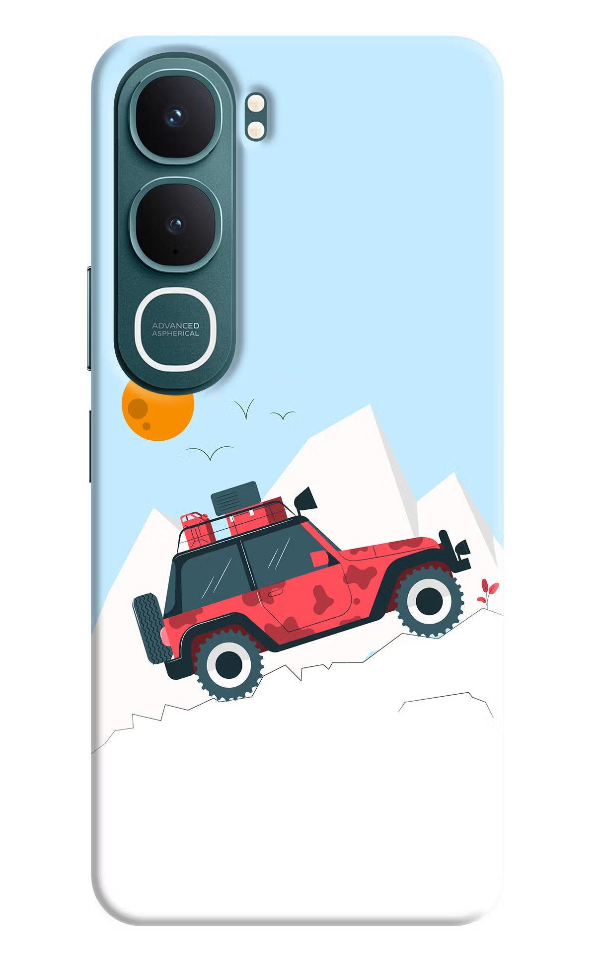 Mountain Trail Beast Vivo Y31 5G Back Cover Hard Case - Hello Swanky
