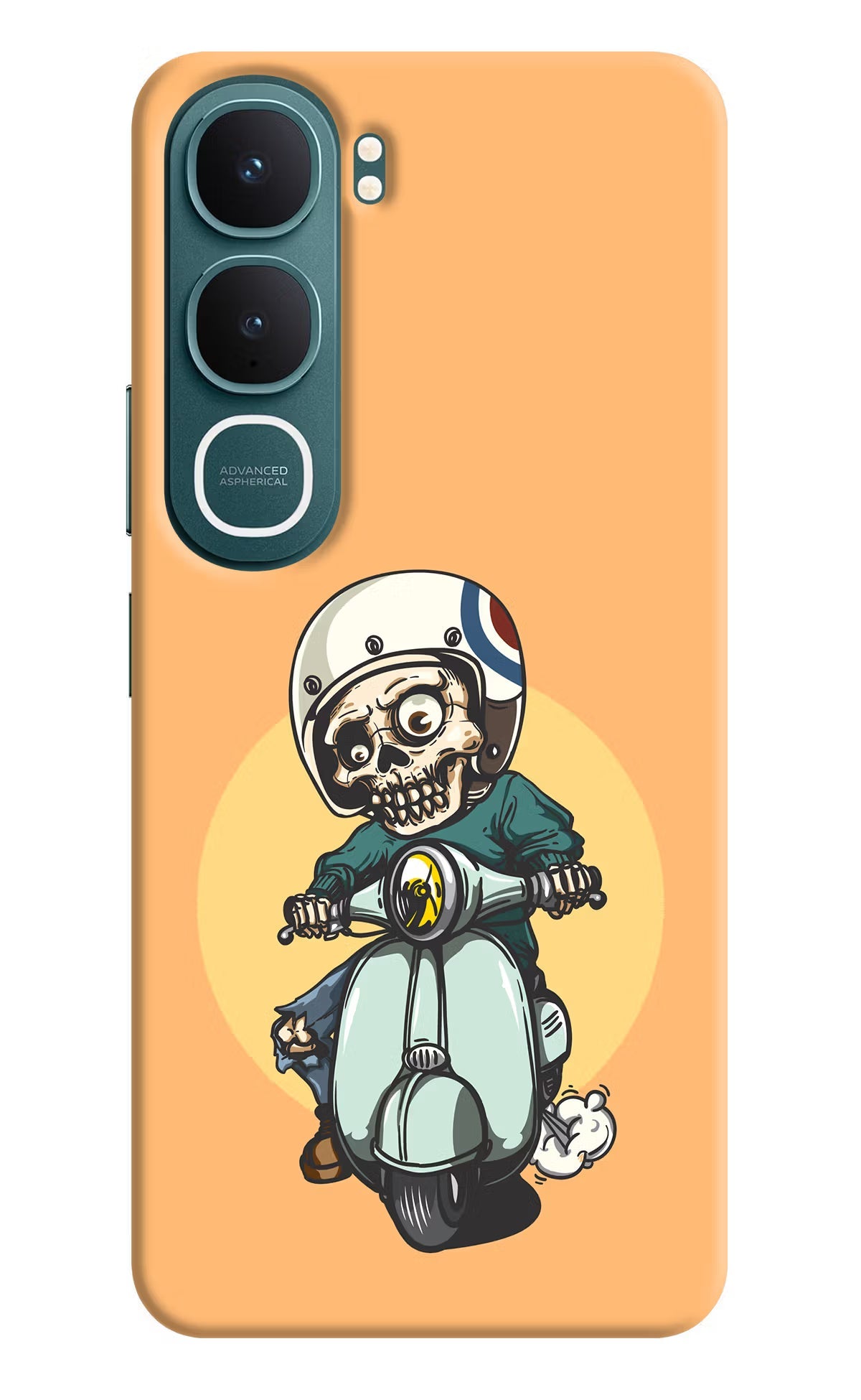 Undead Biker Vivo Y31 5G Back Cover Hard Case - Hello Swanky