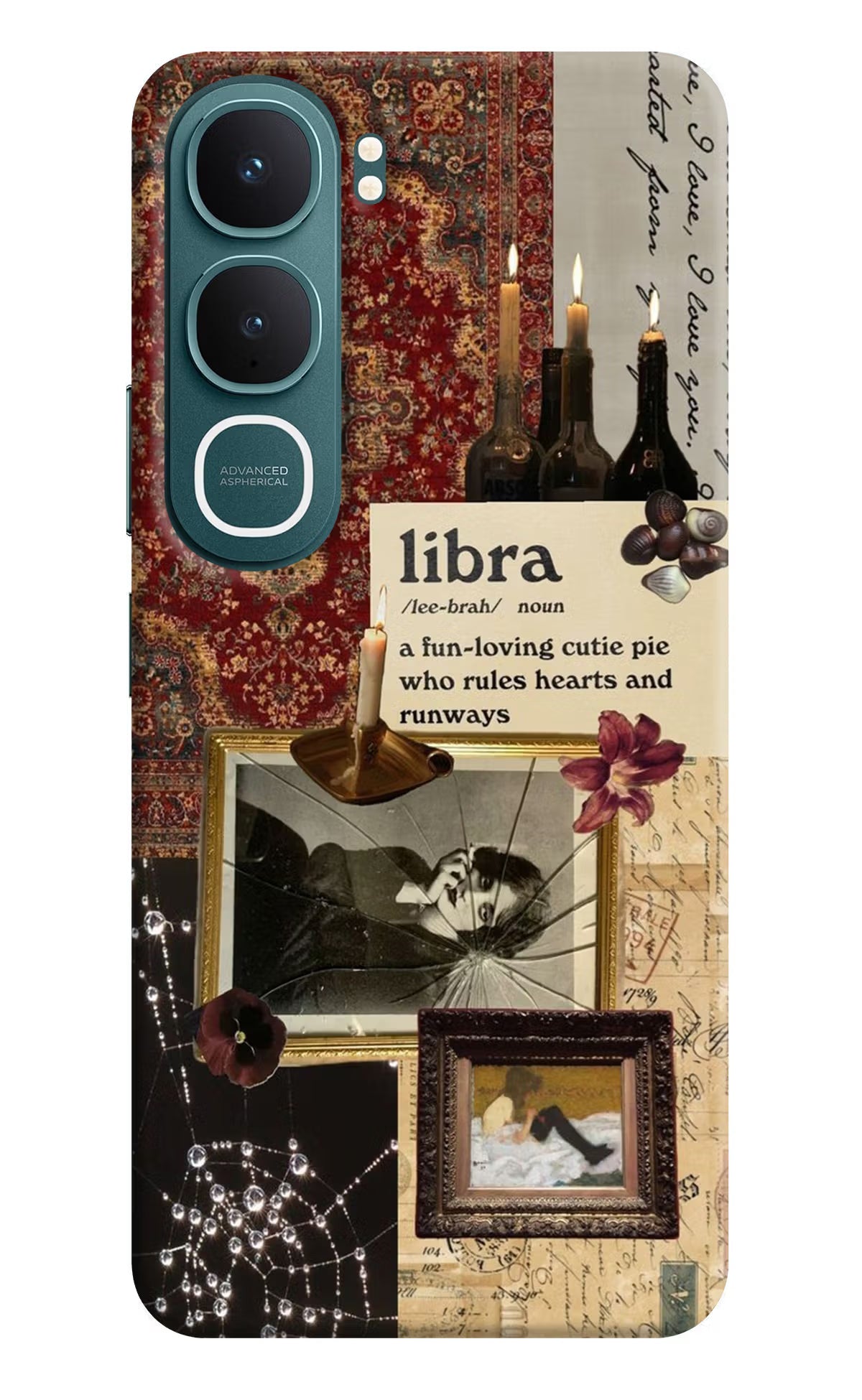 Libra Zodiac Vivo Y31 5G Back Cover Hard Case - Hello Swanky