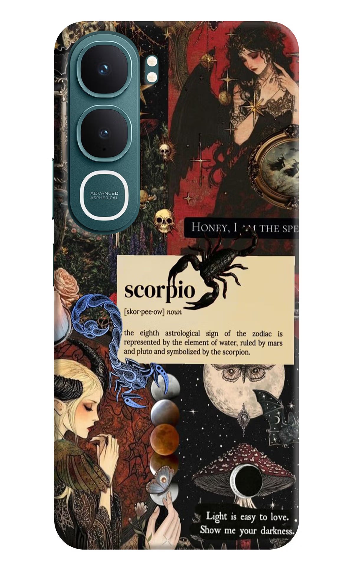 Scorpio Zodiac Vivo Y31 5G Back Cover Hard Case - Hello Swanky