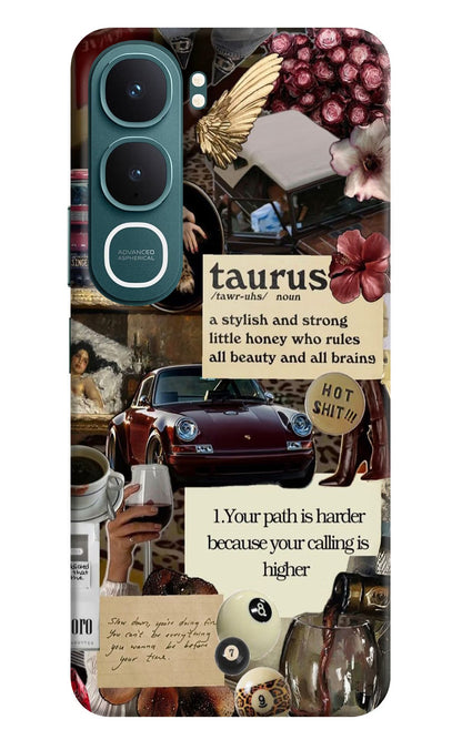 Taurus Zodiac Vivo Y31 5G Back Cover Hard Case - Hello Swanky