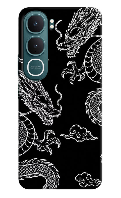 Twin Dragons Vivo Y31 5G Back Cover Hard Case - Hello Swanky