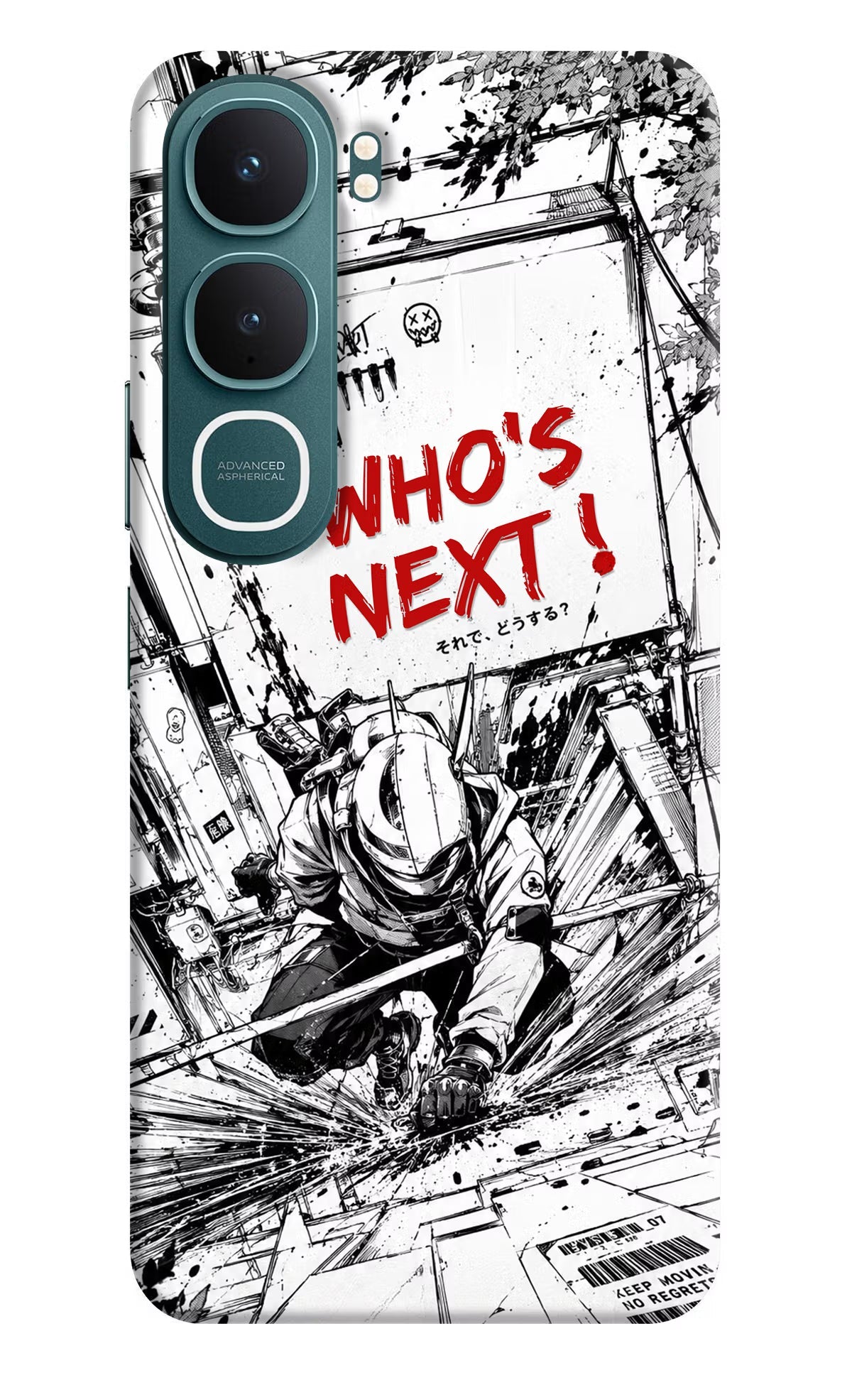 Who's Next Vivo Y31 5G Back Cover Hard Case - Hello Swanky