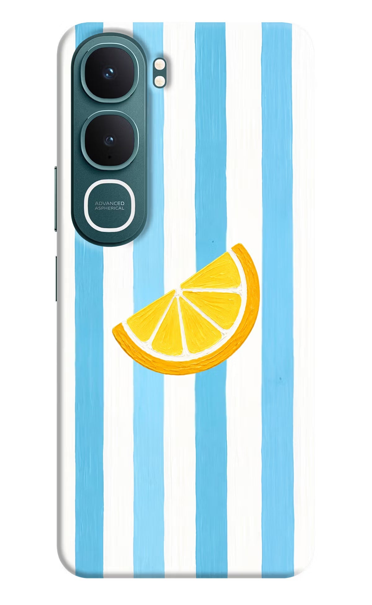 Summer Lemon Vivo Y31 5G Back Cover Hard Case - Hello Swanky