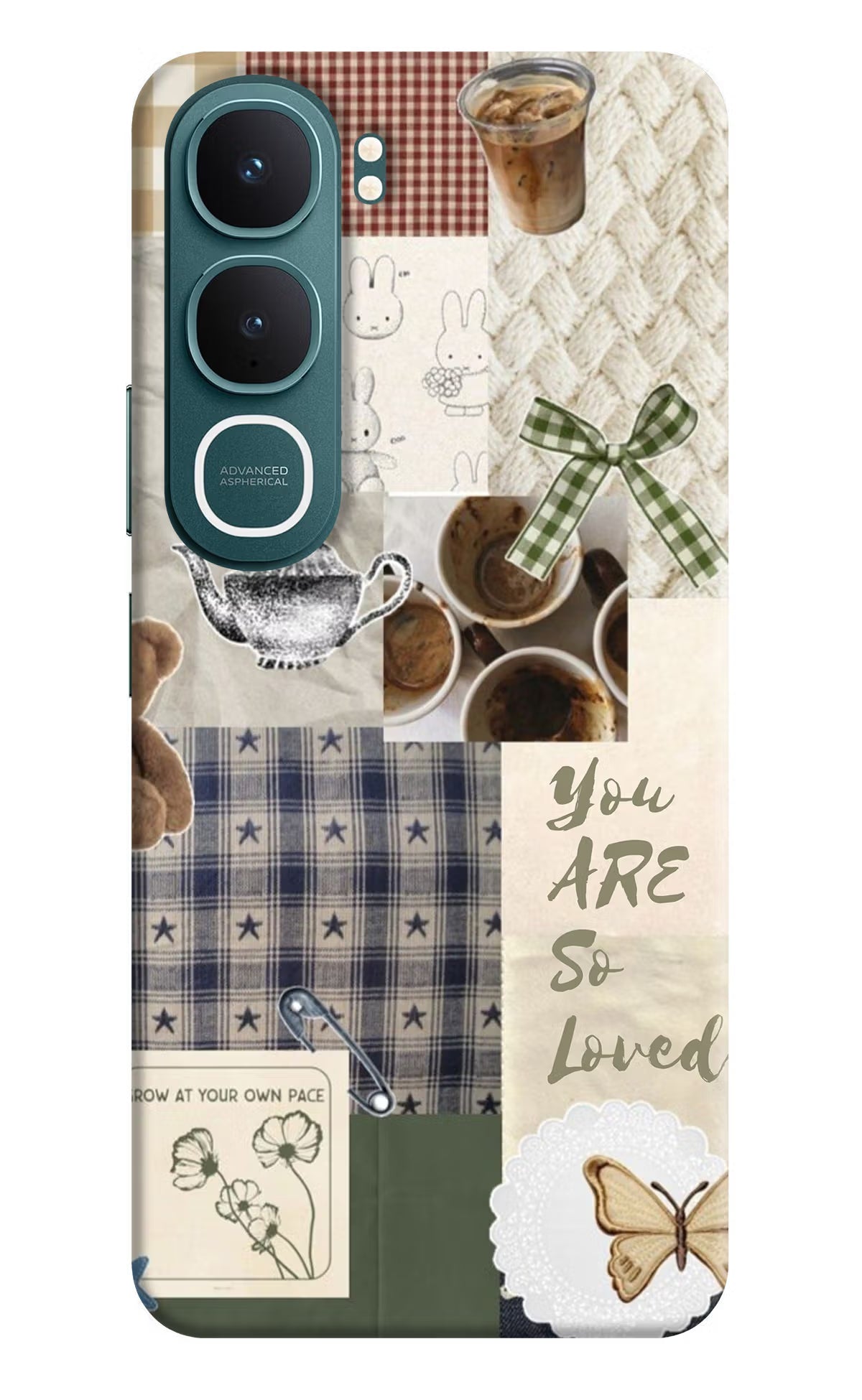 Cookie Vivo Y31 5G Back Cover Hard Case - Hello Swanky
