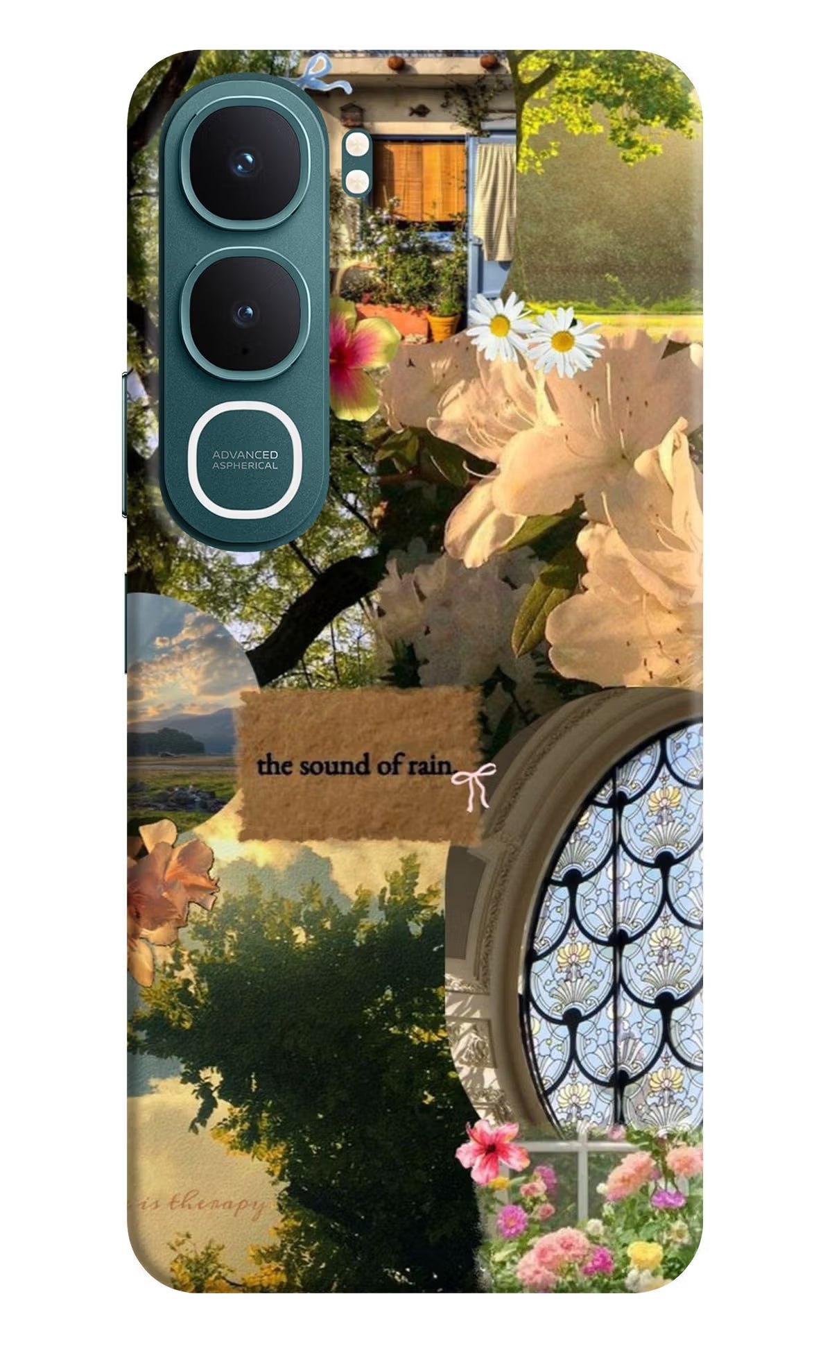 Rain Vivo Y31 5G Back Cover Hard Case - Hello Swanky