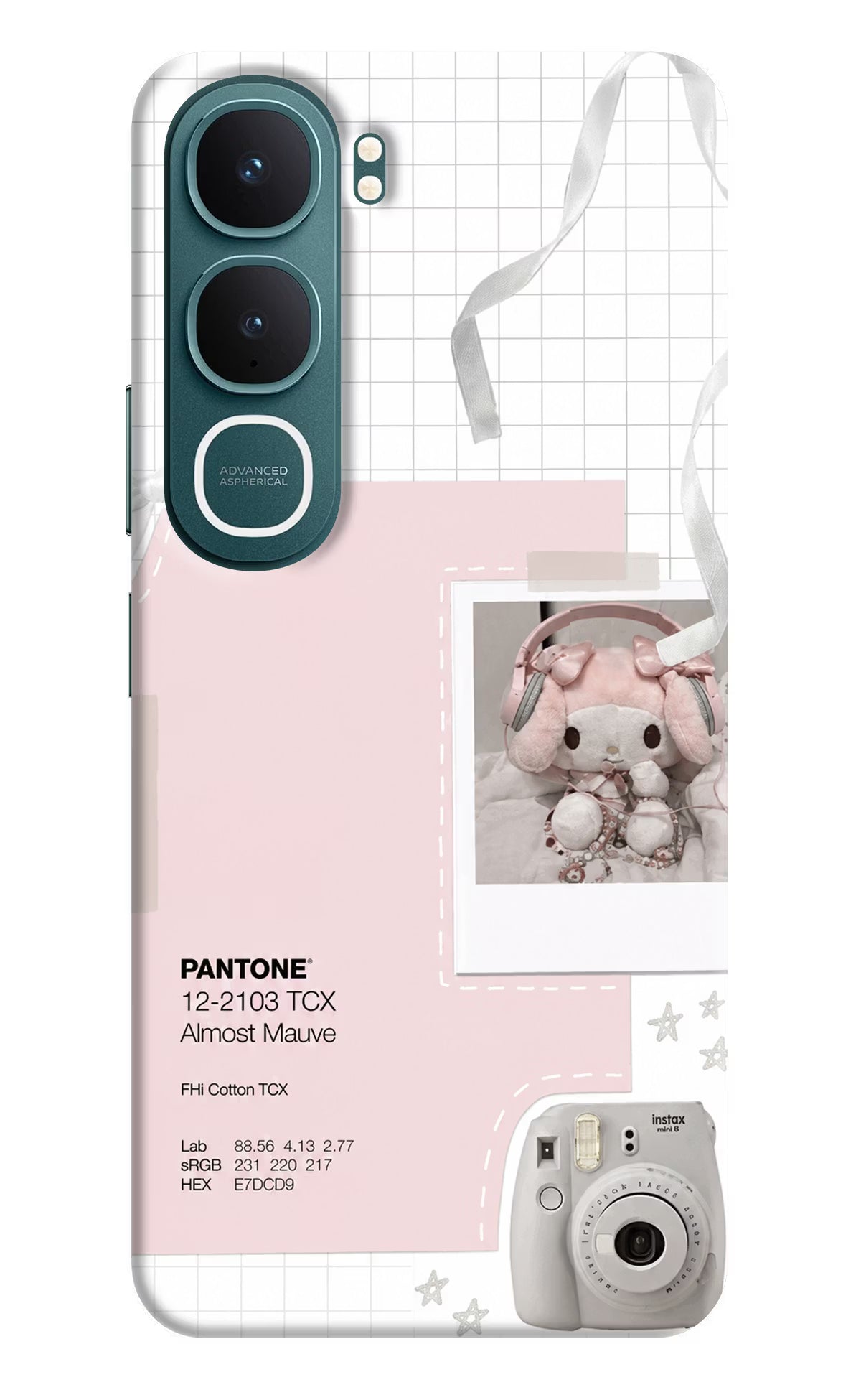 Pantone Asthetic Vivo Y31 5G Back Cover Hard Case - Hello Swanky