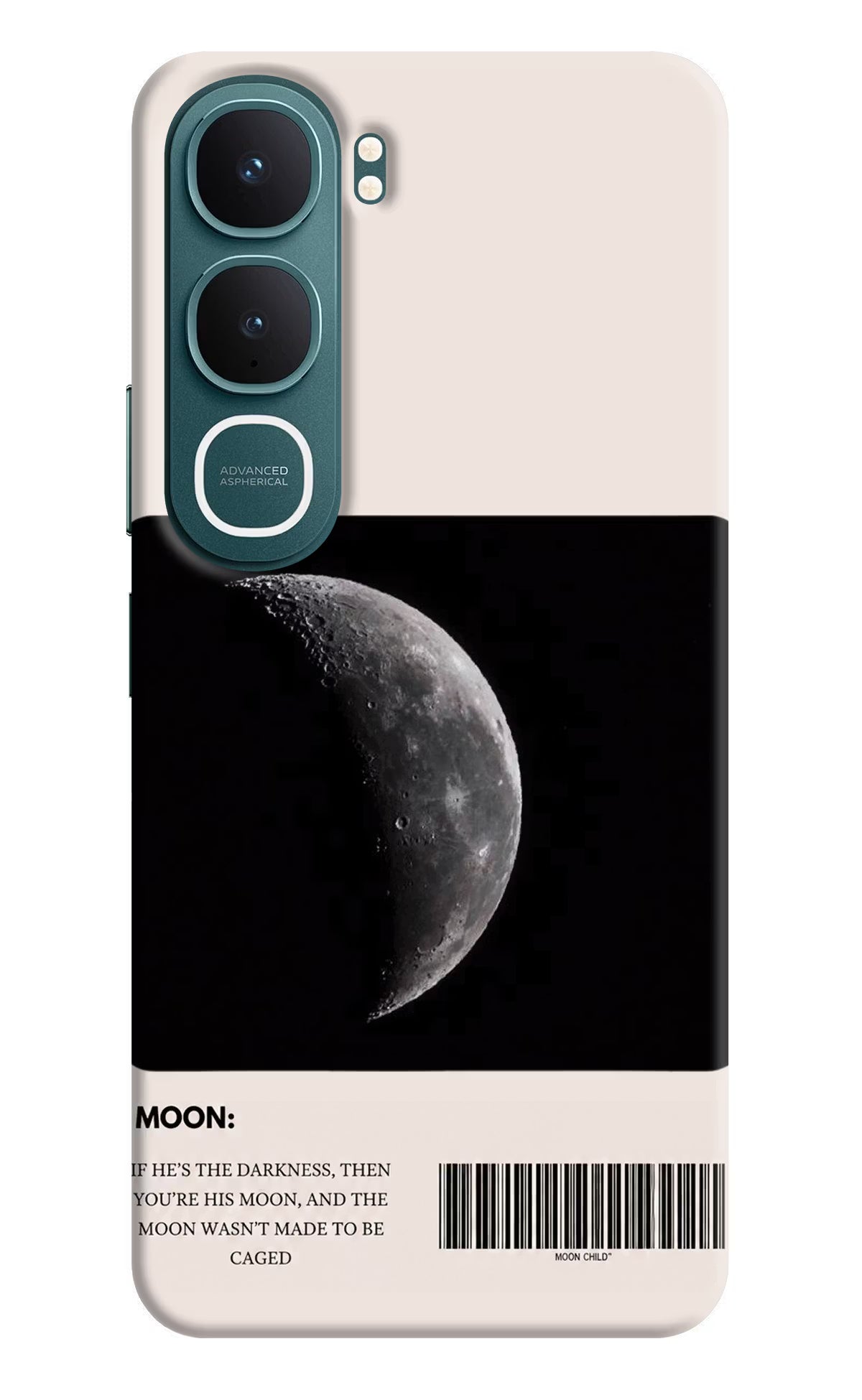 Moon Phase Vivo Y31 5G Back Cover Hard Case - Hello Swanky
