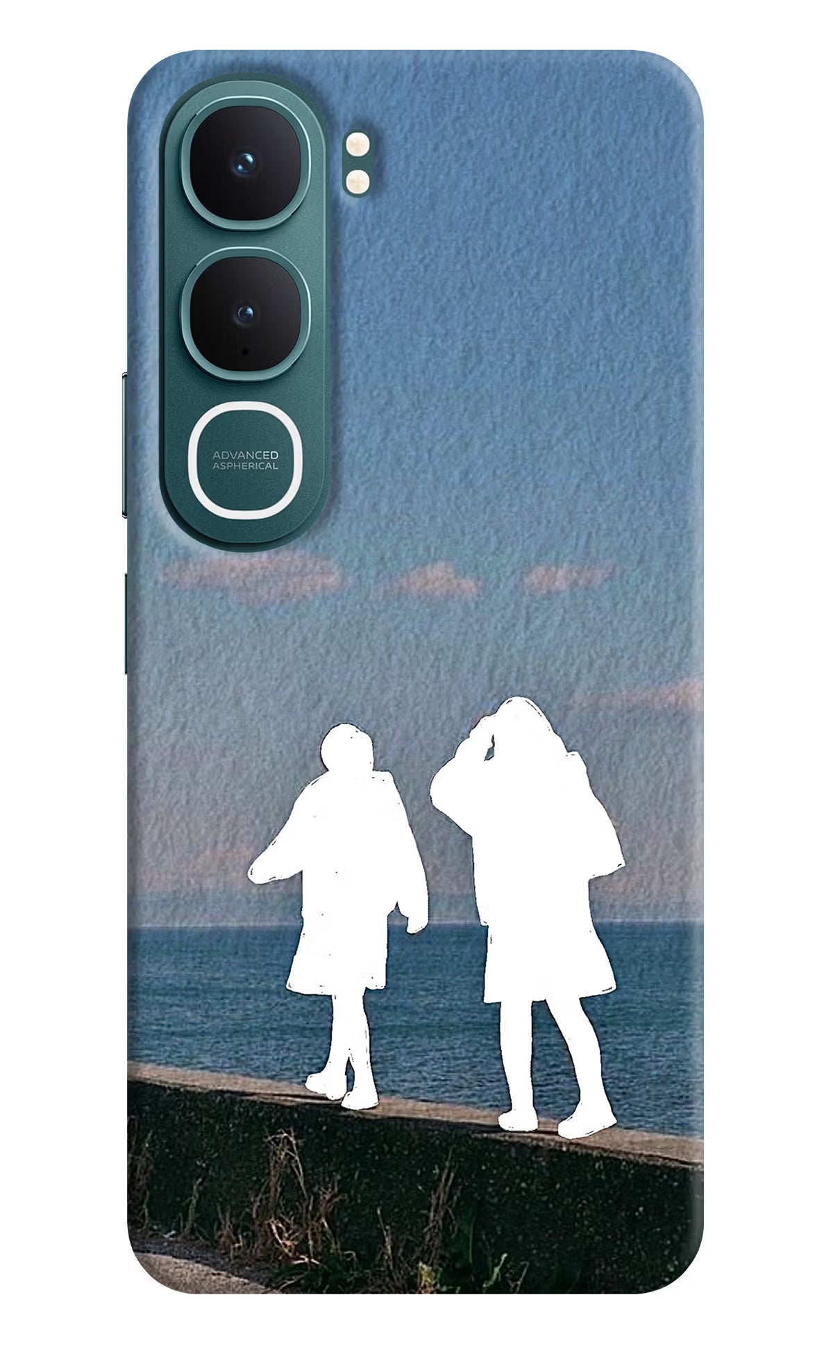 Coastal Dream Vivo Y31 5G Back Cover Hard Case - Hello Swanky