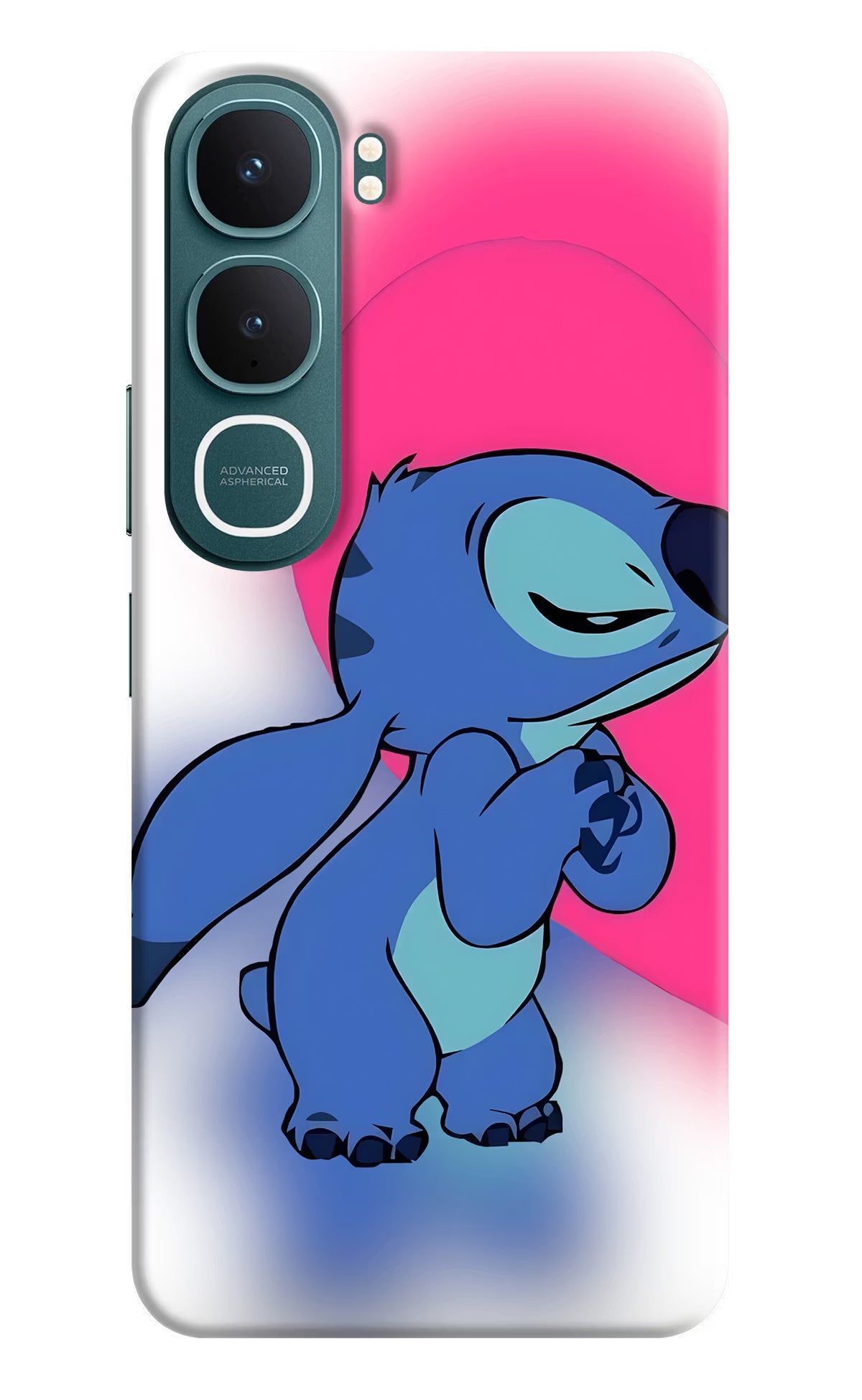 Stitch Hug Vivo Y31 5G Back Cover Hard Case - Hello Swanky