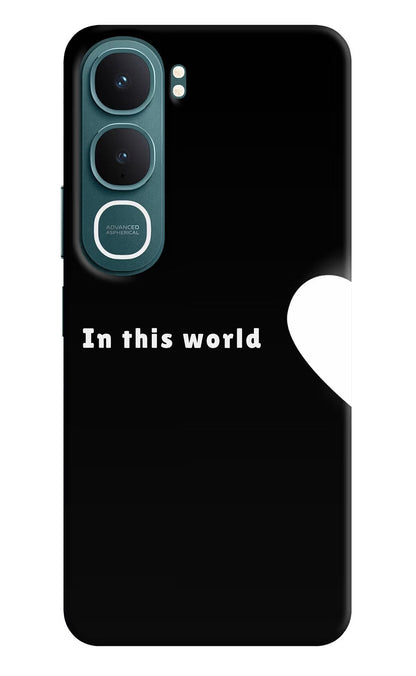This World Vivo Y31 5G Back Cover Hard Case - Hello Swanky