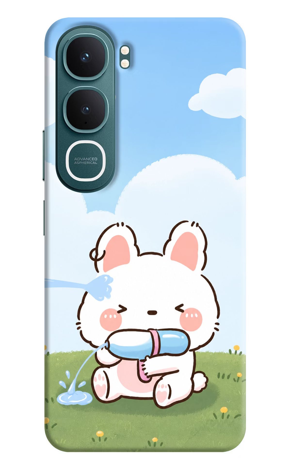 Bunny Treat Vivo Y31 5G Back Cover Hard Case - Hello Swanky