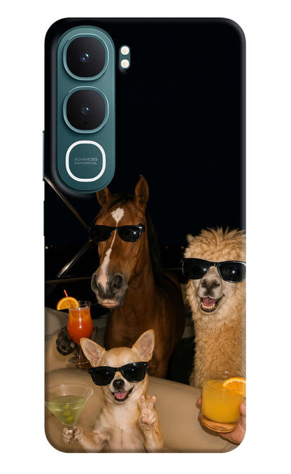Party Squad Vivo Y31 5G Back Cover Hard Case - Hello Swanky