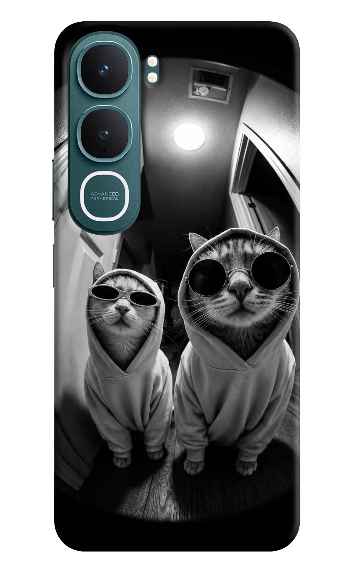 Hood Cats Vivo Y31 5G Back Cover Hard Case - Hello Swanky