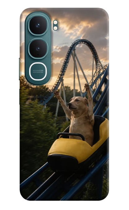 Rollercoaster Dog Vivo Y31 5G Back Cover Hard Case - Hello Swanky