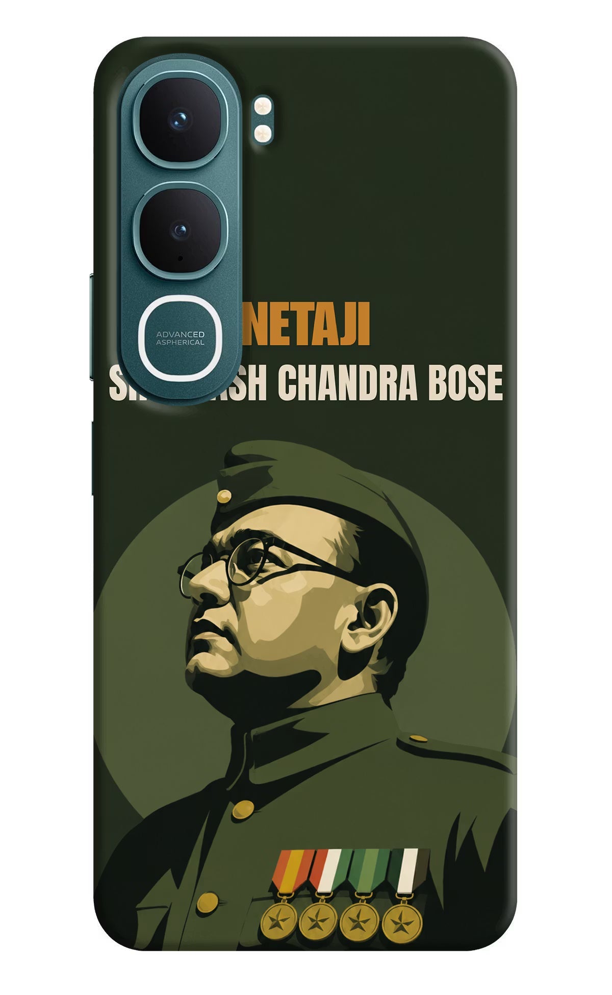 Netaji Legacy Vivo Y31 5G Back Cover Hard Case - Hello Swanky