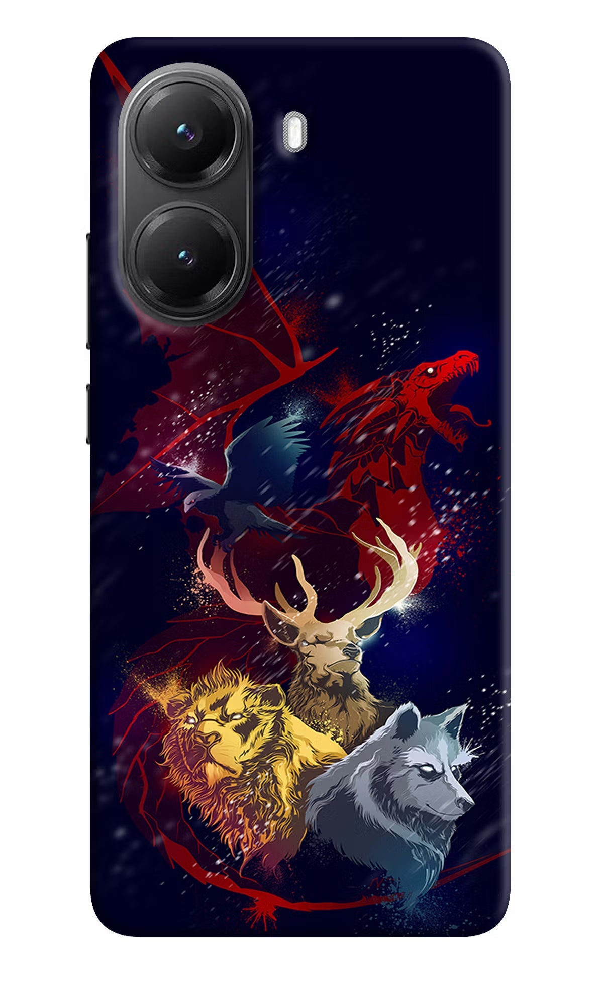 Game Of Thrones POCO X7 Pro 5G Back Cover Hard Case - Hello Swanky
