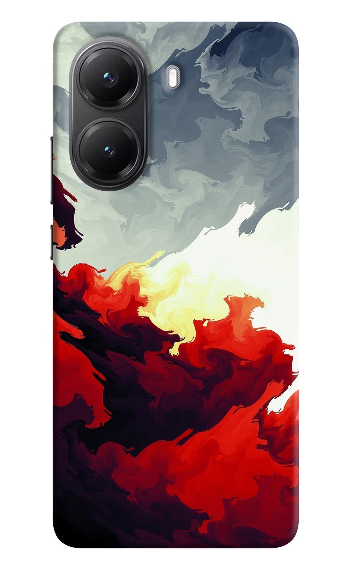 Fire Cloud POCO X7 Pro 5G Back Cover Hard Case - Hello Swanky