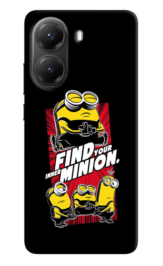 Find Your Inner Minion POCO X7 Pro 5G Back Cover Hard Case - Hello Swanky