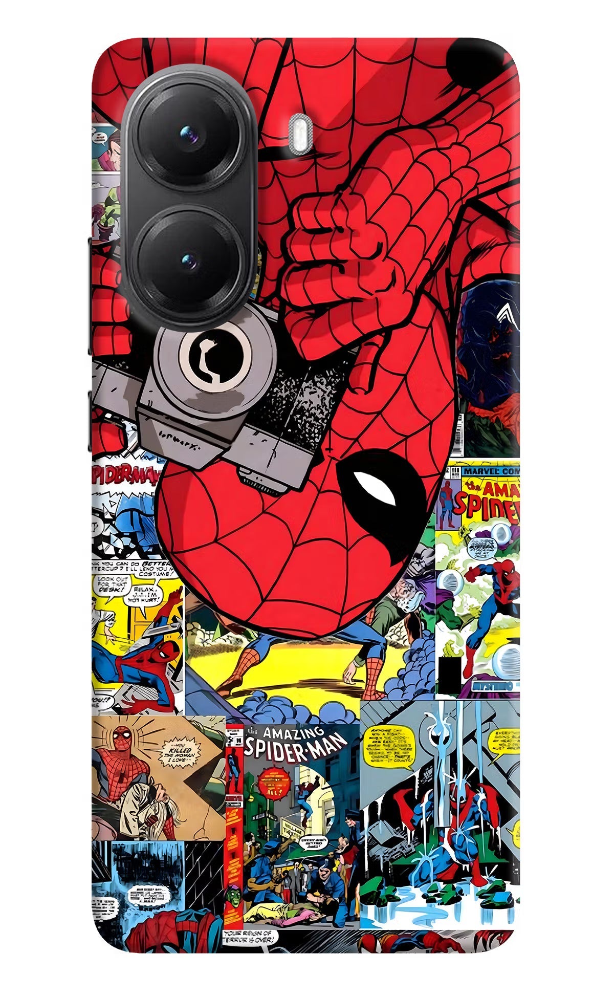 Spider Man POCO X7 Pro 5G Back Cover Hard Case - Hello Swanky