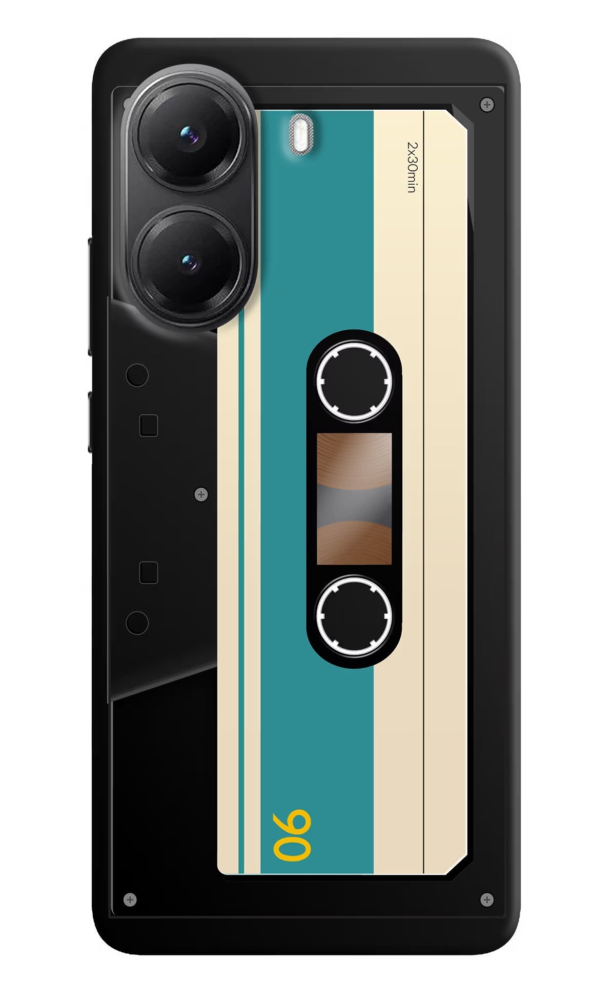 Cassette POCO X7 Pro 5G Back Cover Hard Case - Hello Swanky
