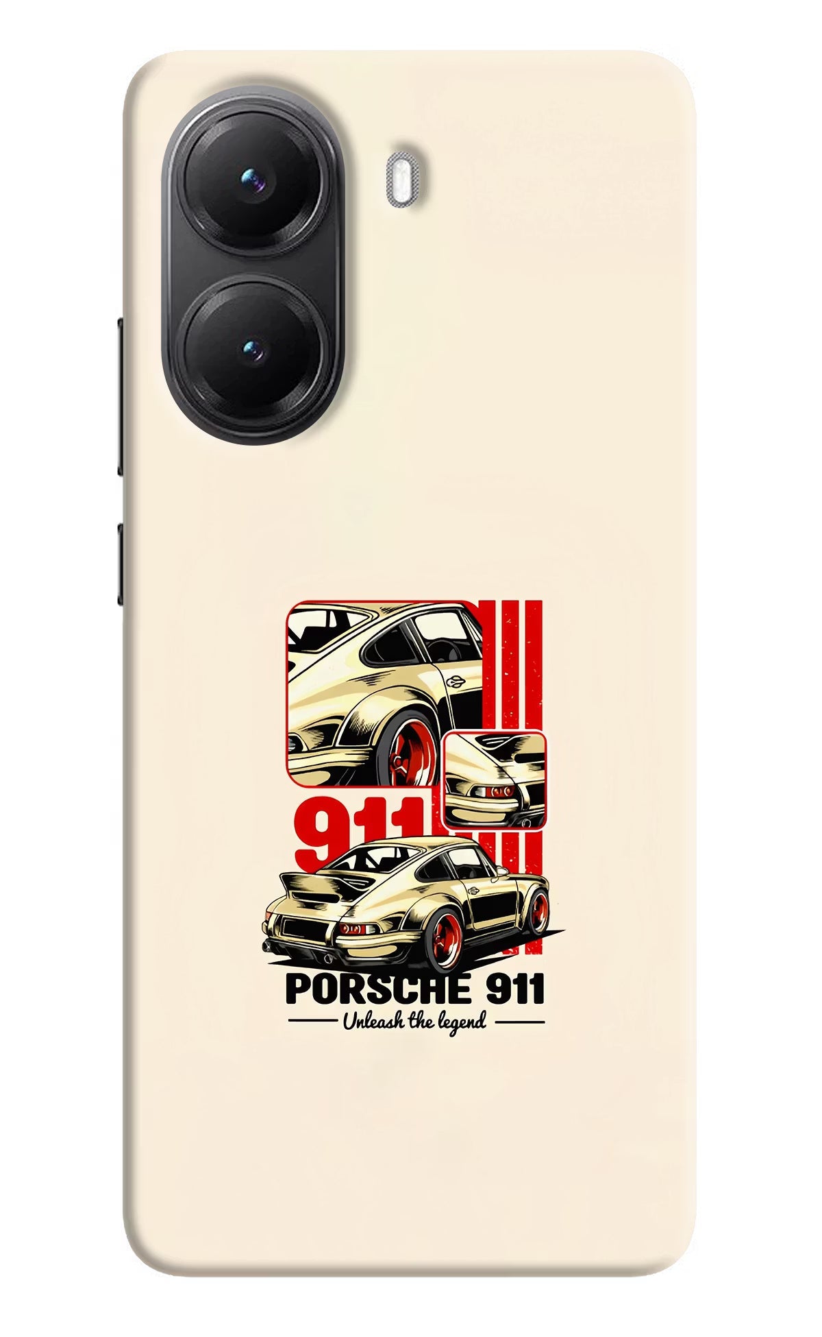 Classic Porsche 911 POCO X7 Pro 5G Back Cover Hard Case - Hello Swanky