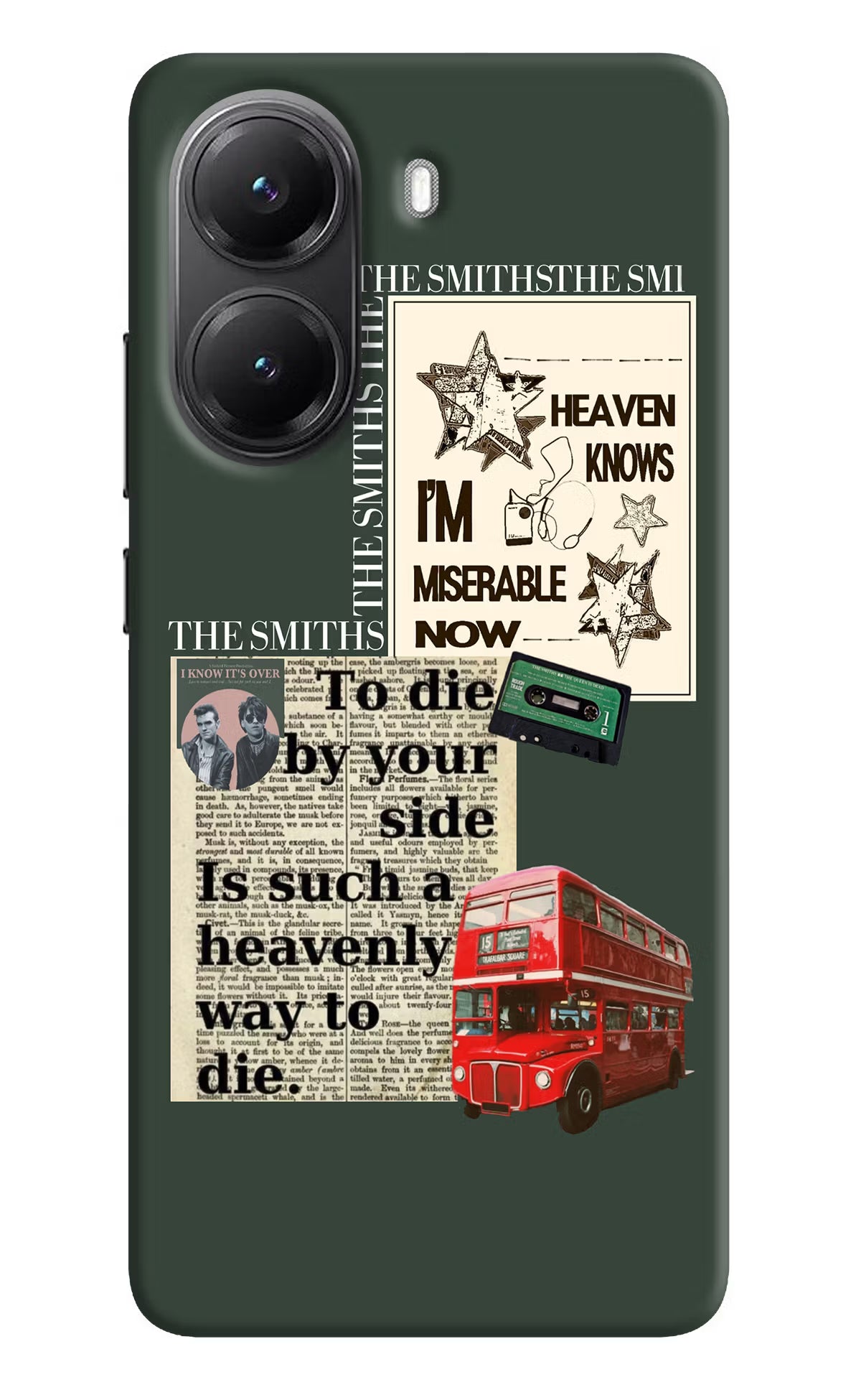 The Smiths POCO X7 Pro 5G Back Cover Hard Case - Hello Swanky