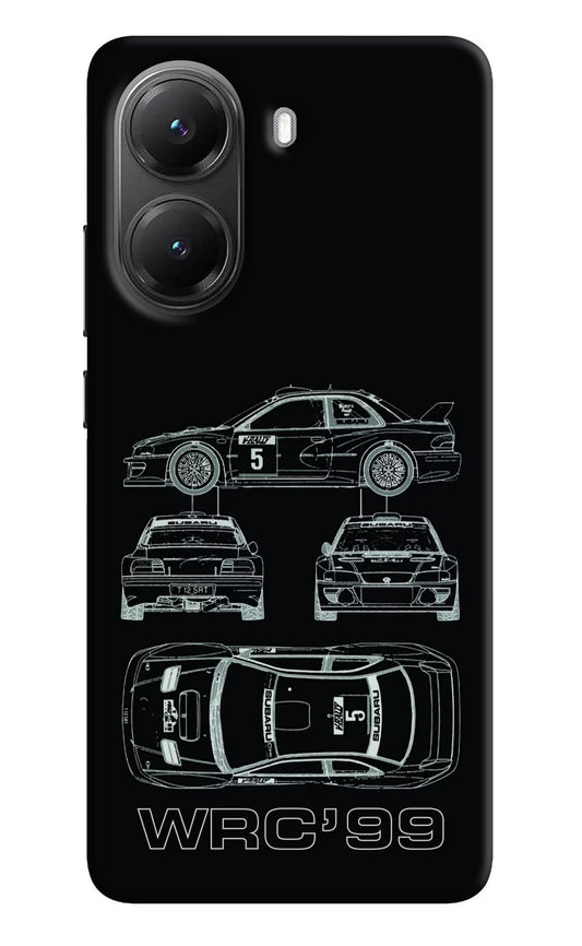 WRC'99 POCO X7 Pro 5G Back Cover Hard Case - Hello Swanky