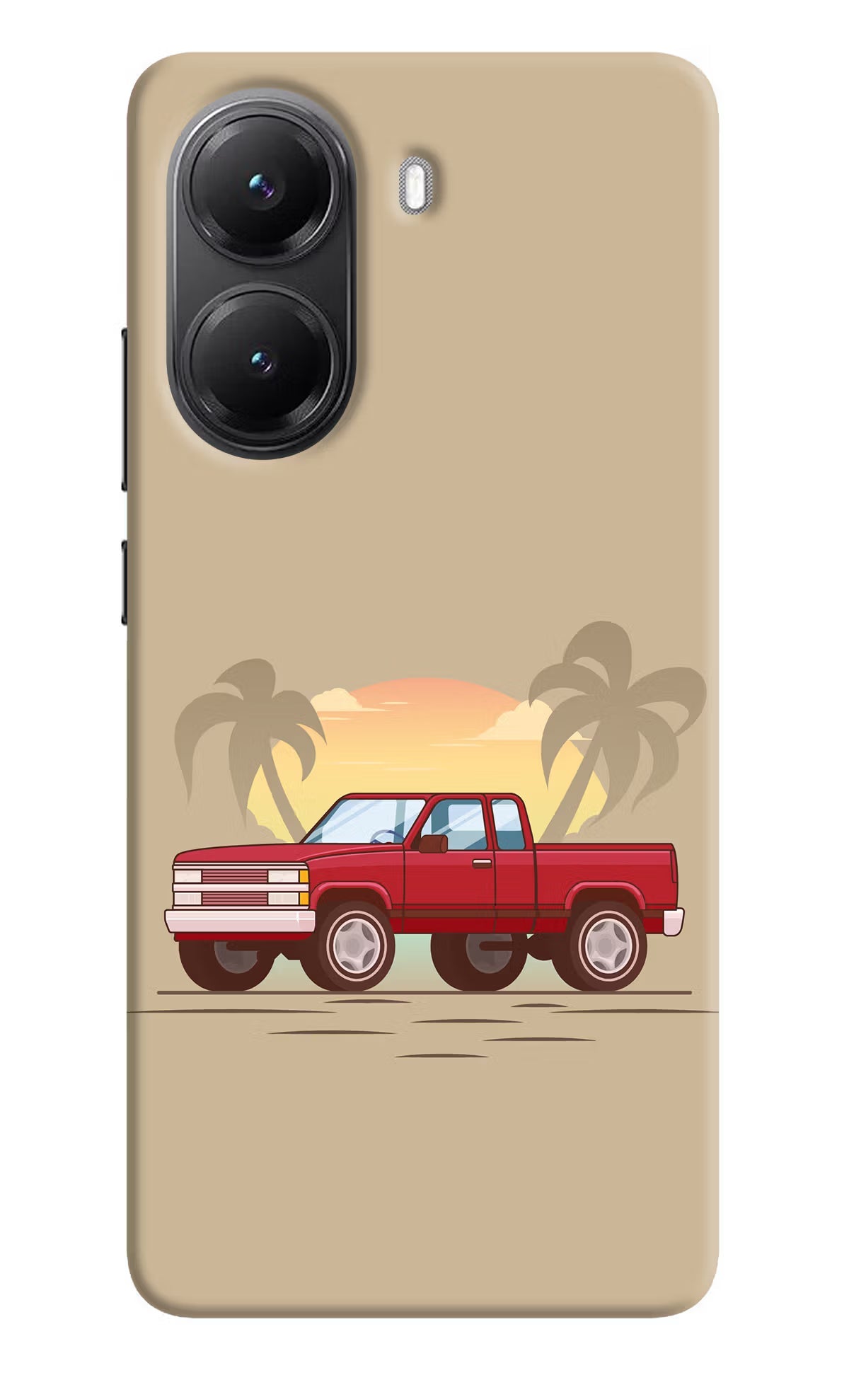 Desert Classic Drive POCO X7 Pro 5G Back Cover Hard Case - Hello Swanky