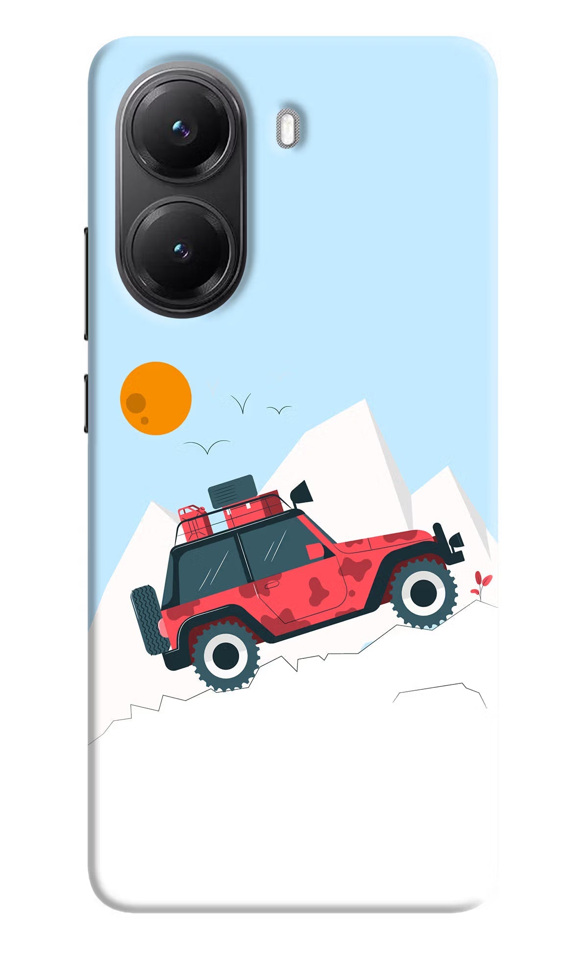 Mountain Trail Beast POCO X7 Pro 5G Back Cover Hard Case - Hello Swanky