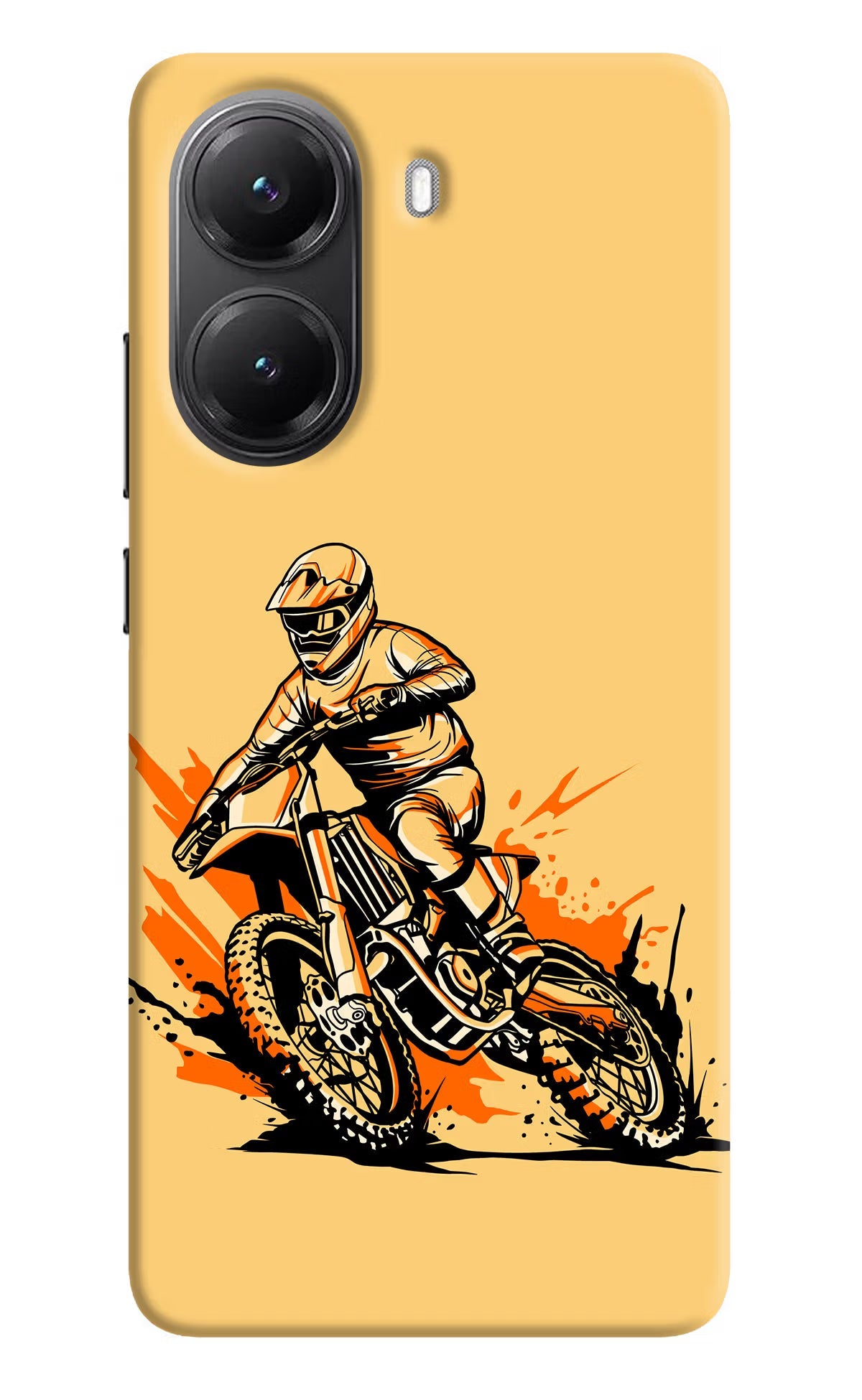 Off-Road Fury POCO X7 Pro 5G Back Cover Hard Case - Hello Swanky