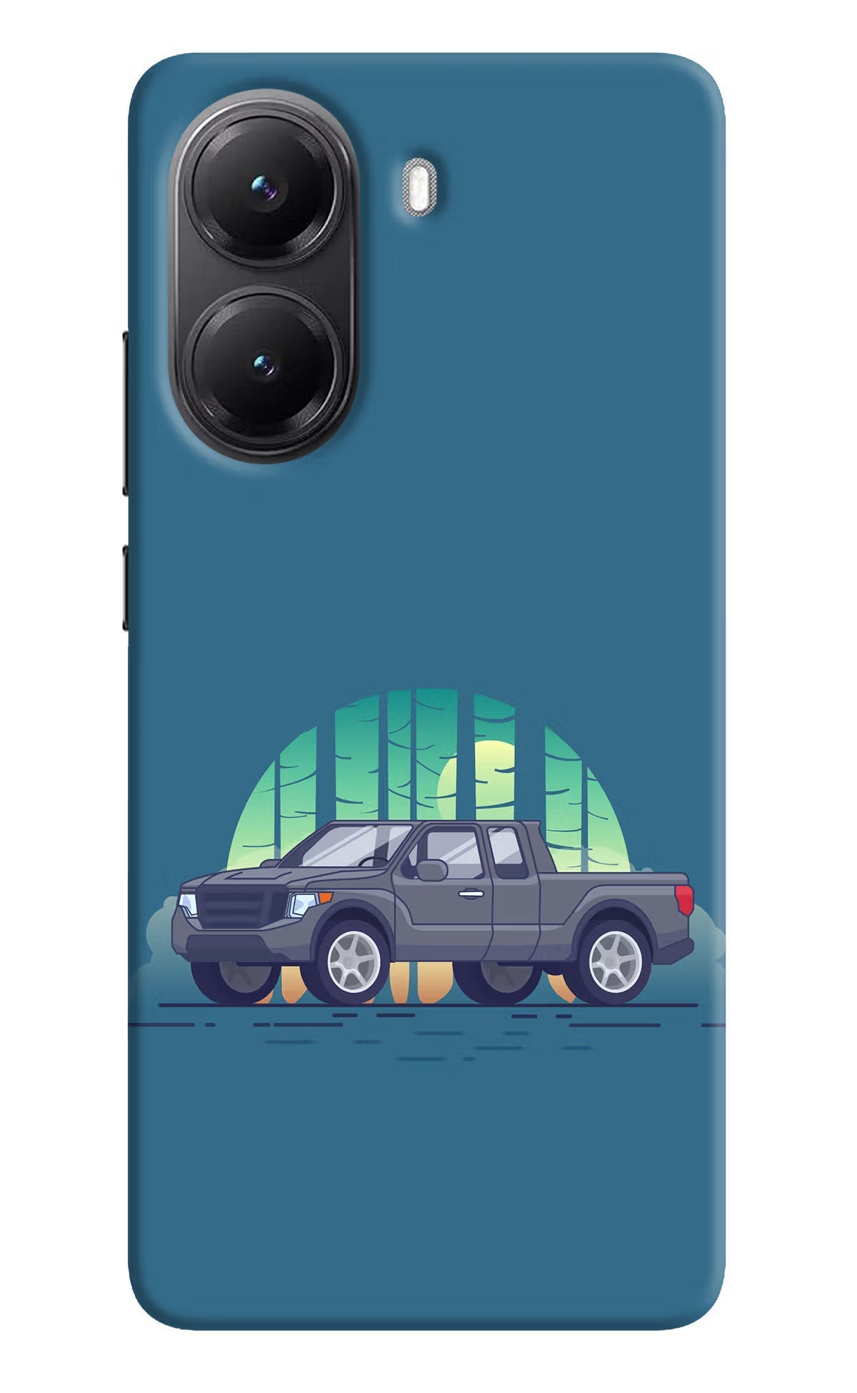 Retro Garage Vibe POCO X7 Pro 5G Back Cover Hard Case - Hello Swanky