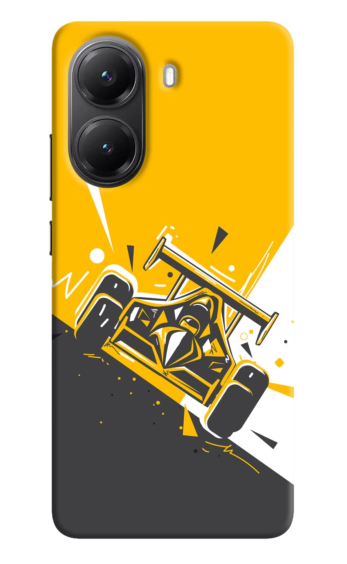 Track King POCO X7 Pro 5G Back Cover Hard Case - Hello Swanky