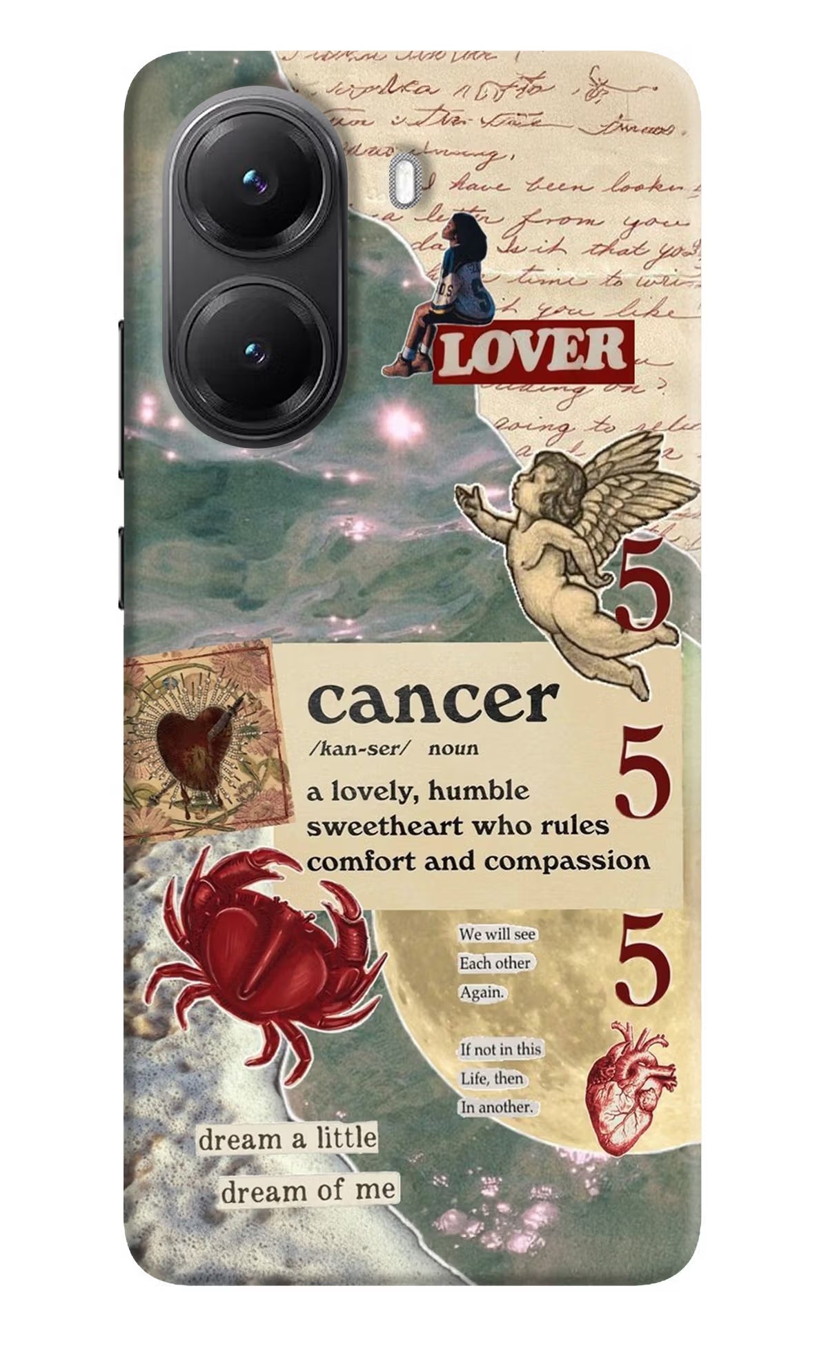 Cancer Zodiac POCO X7 Pro 5G Back Cover Hard Case - Hello Swanky