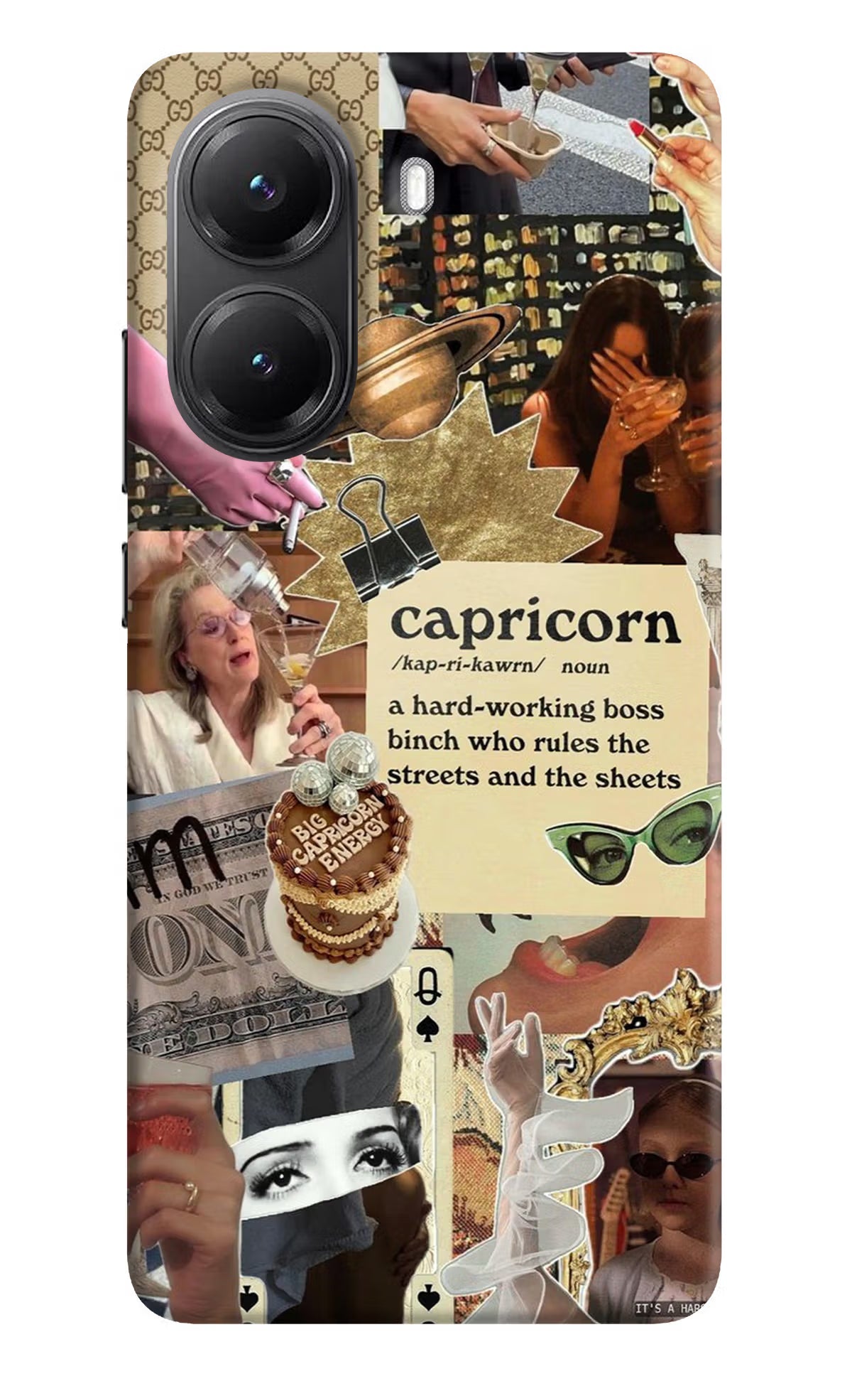 Capricorn Zodiac POCO X7 Pro 5G Back Cover Hard Case - Hello Swanky