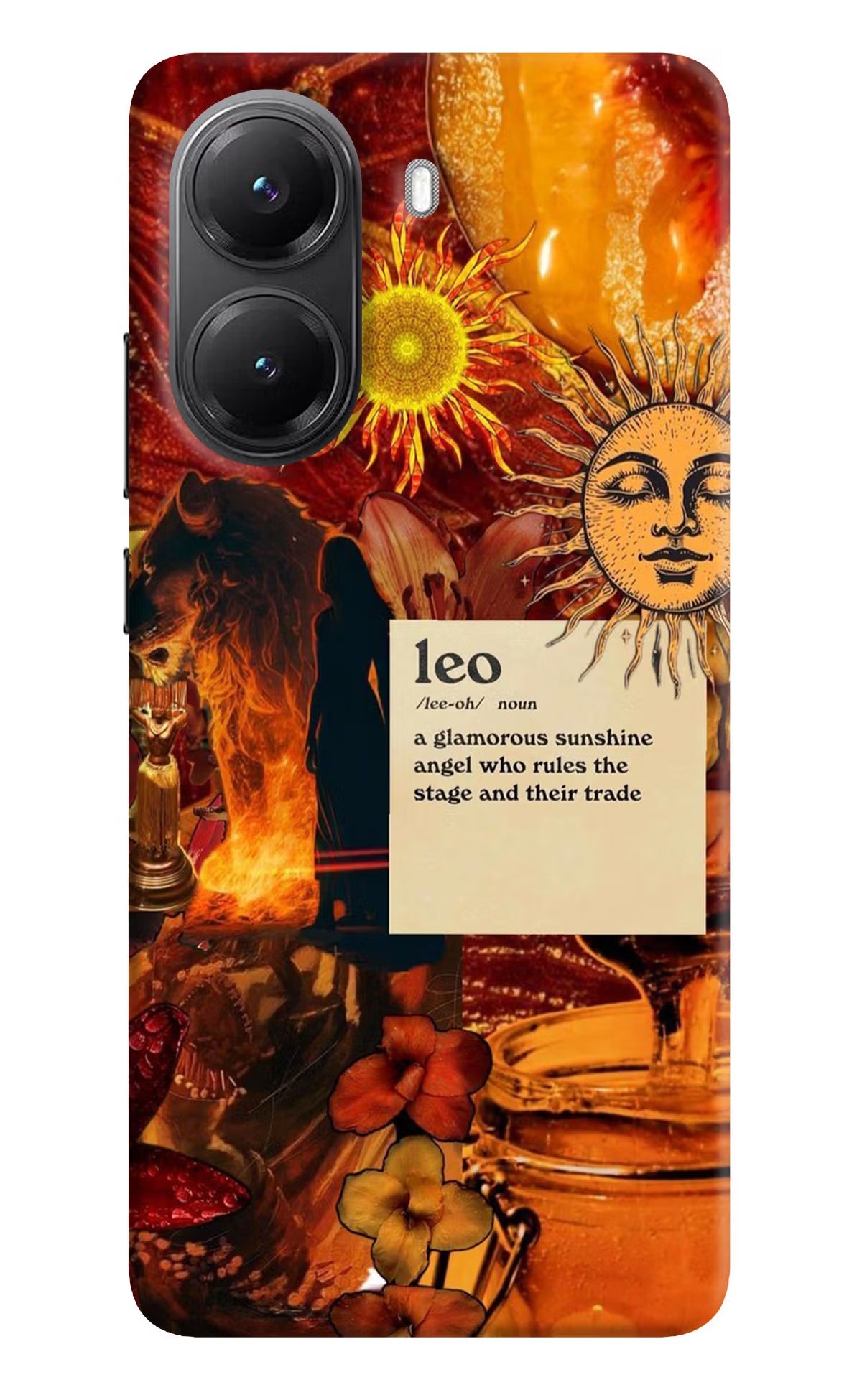 Leo Zodiac POCO X7 Pro 5G Back Cover Hard Case - Hello Swanky