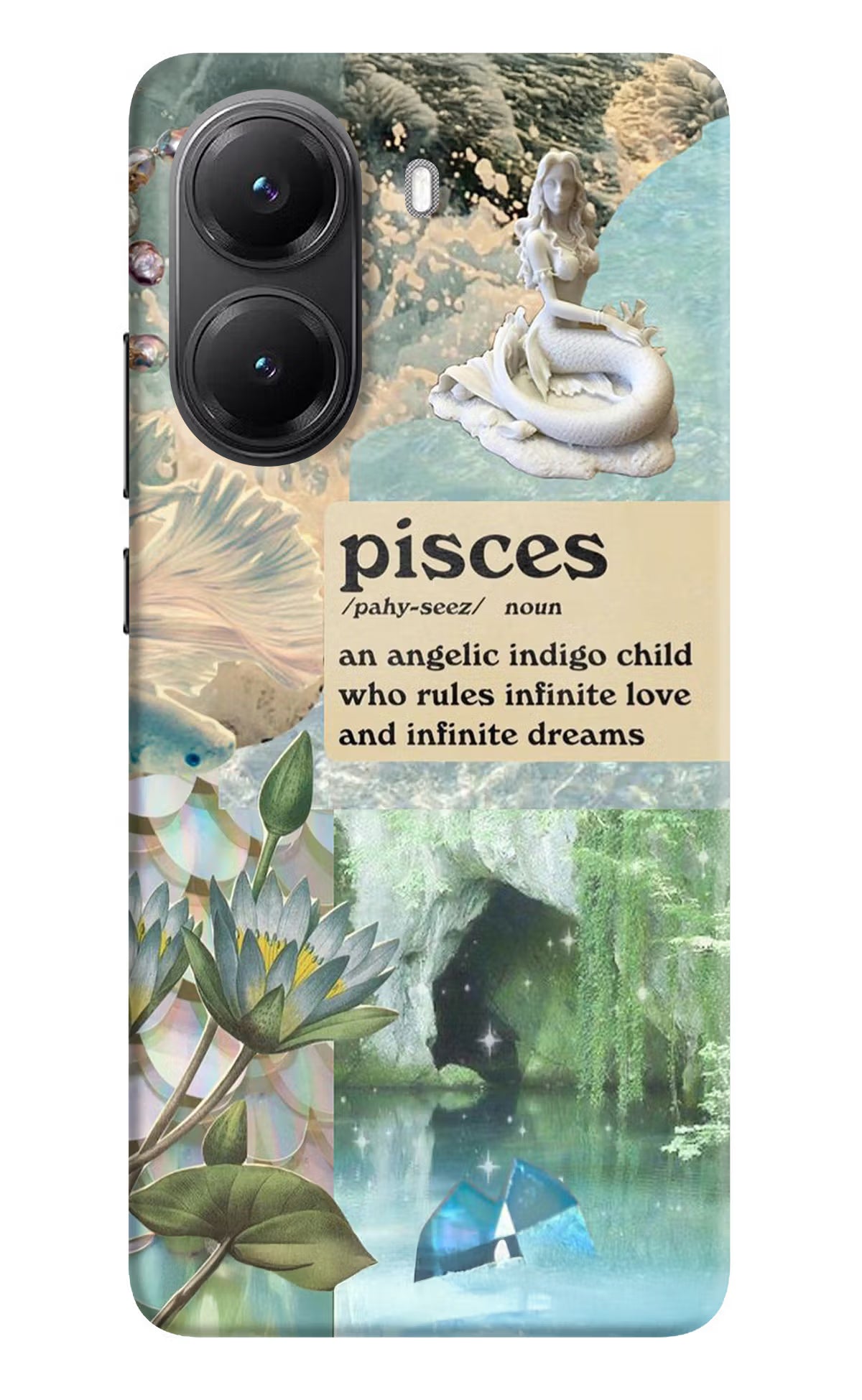 Pisces Zodiac POCO X7 Pro 5G Back Cover Hard Case - Hello Swanky