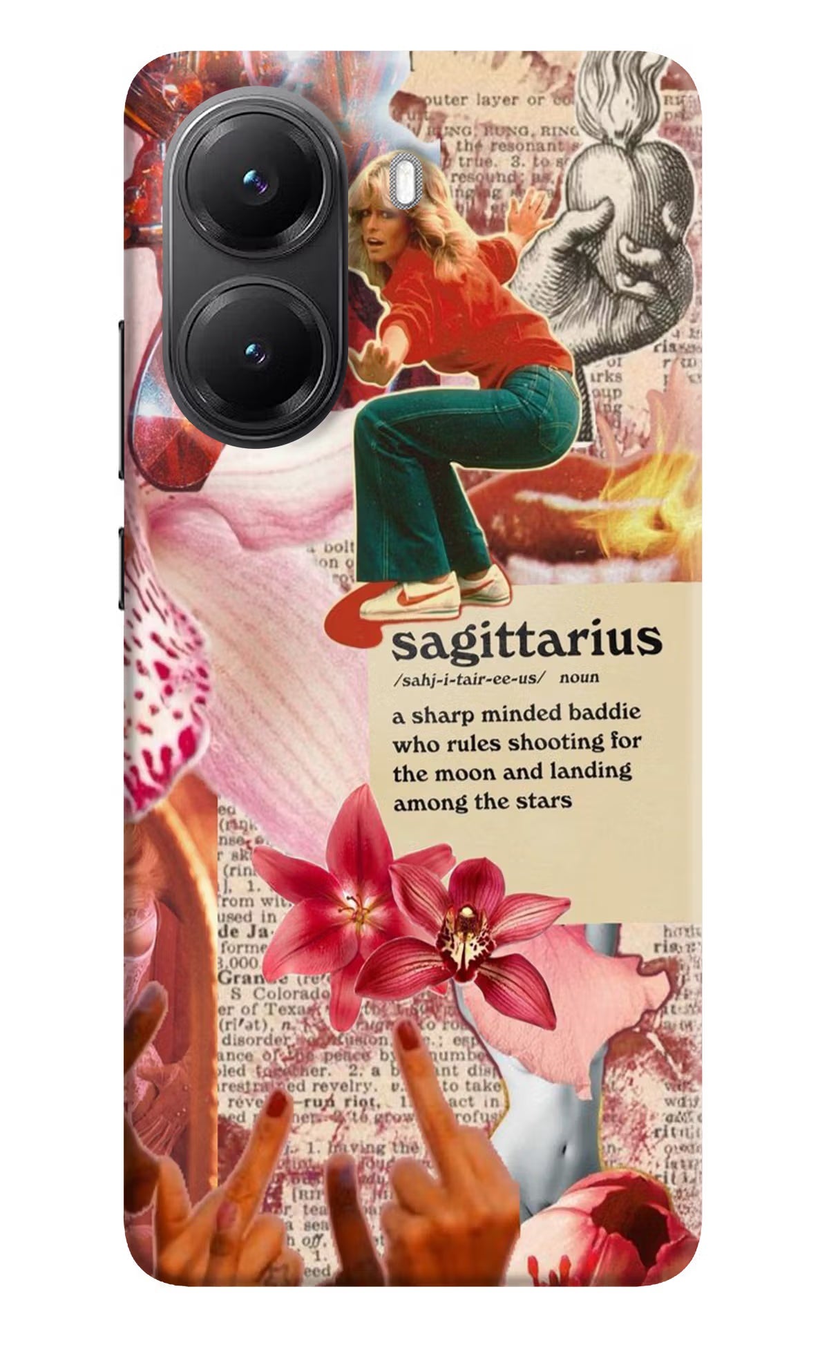 Sagittarius Zodiac POCO X7 Pro 5G Back Cover Hard Case - Hello Swanky