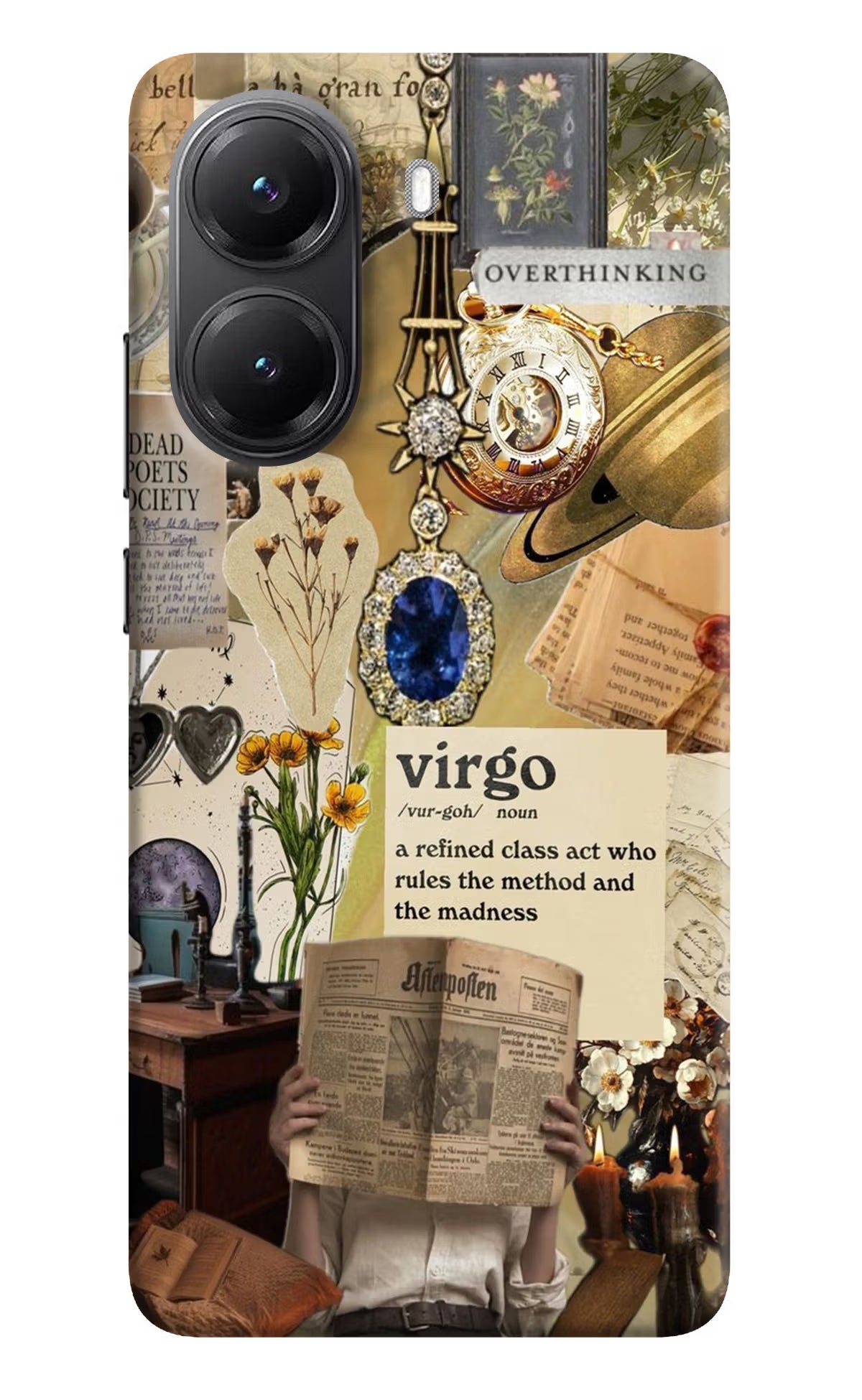 Virgo Zodiac POCO X7 Pro 5G Back Cover Hard Case - Hello Swanky
