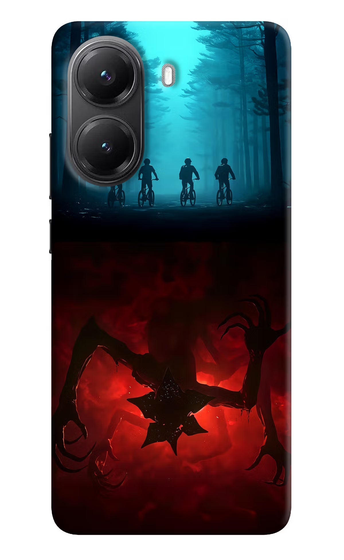 Ordinary Things Downside Up POCO X7 Pro 5G Back Cover Hard Case - Hello Swanky
