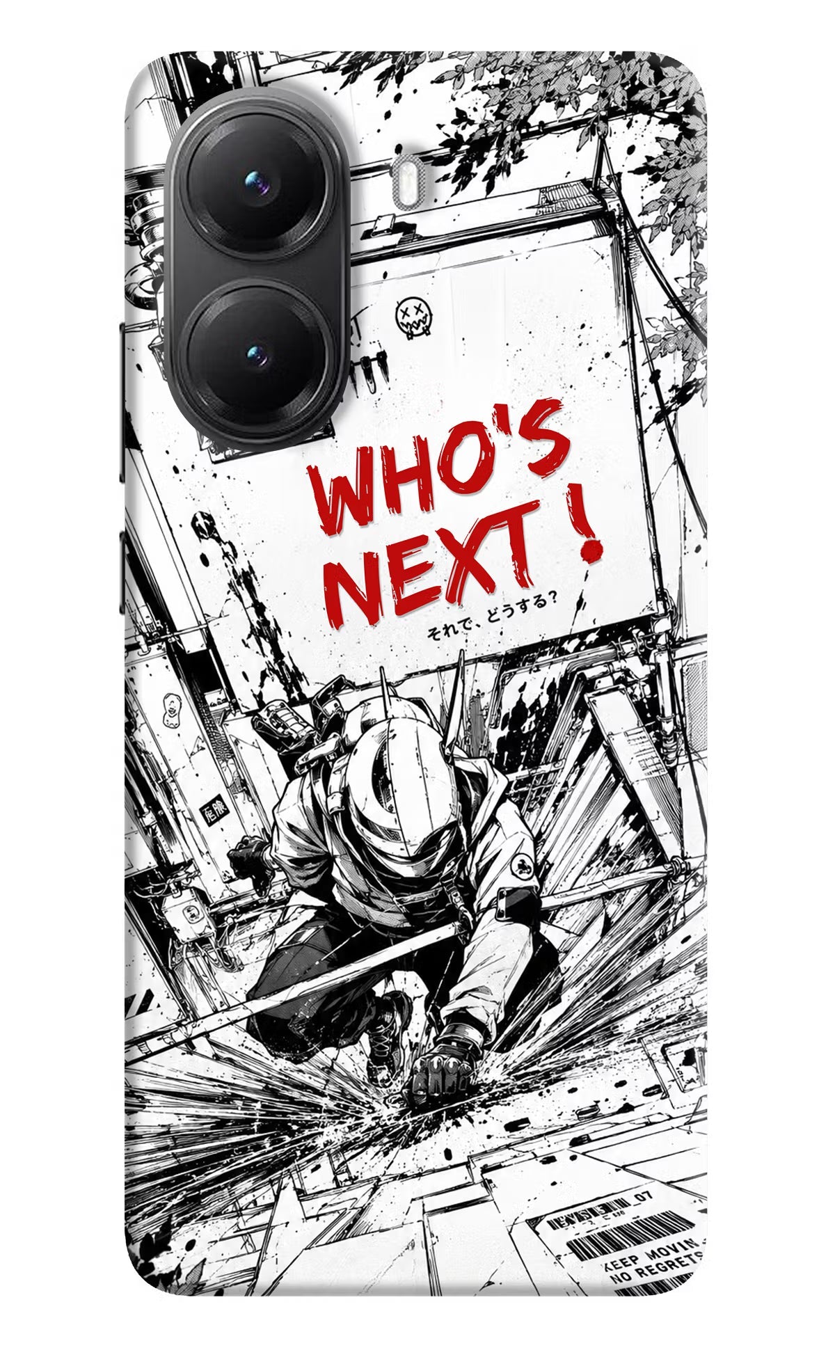 Who's Next POCO X7 Pro 5G Back Cover Hard Case - Hello Swanky