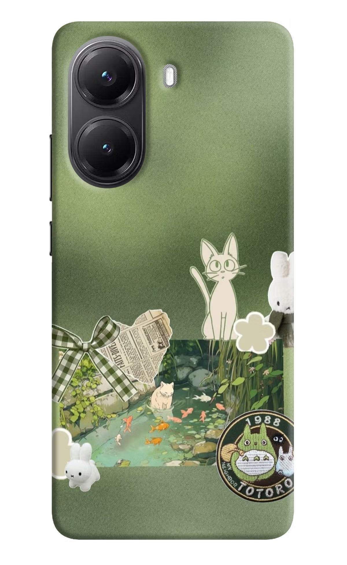 Aesthetic Anime POCO X7 Pro 5G Back Cover Hard Case - Hello Swanky