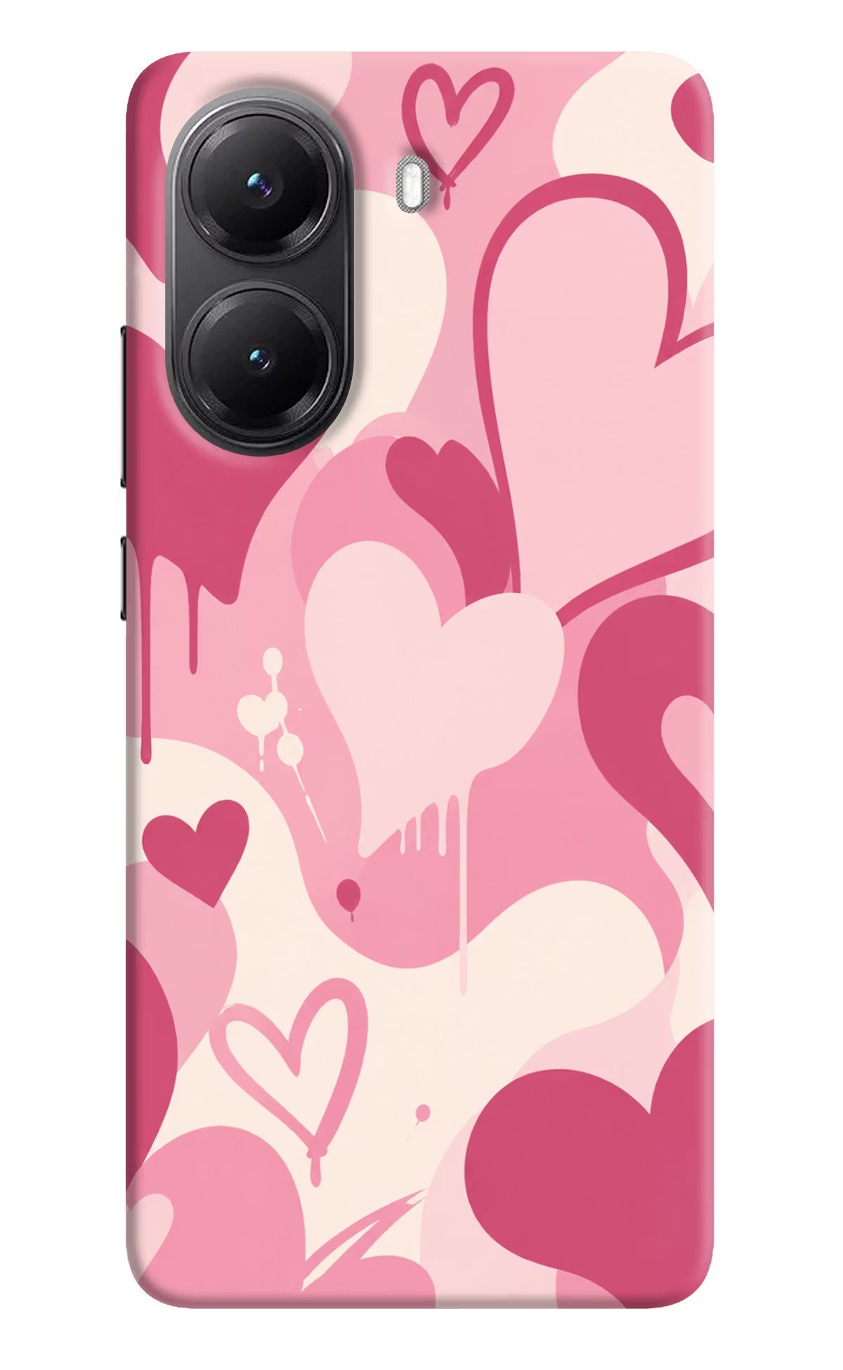Hearty Case POCO X7 Pro 5G Back Cover Hard Case - Hello Swanky