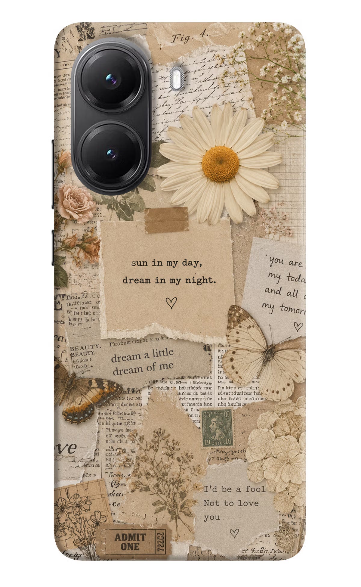 Vintage Case POCO X7 Pro 5G Back Cover Hard Case - Hello Swanky