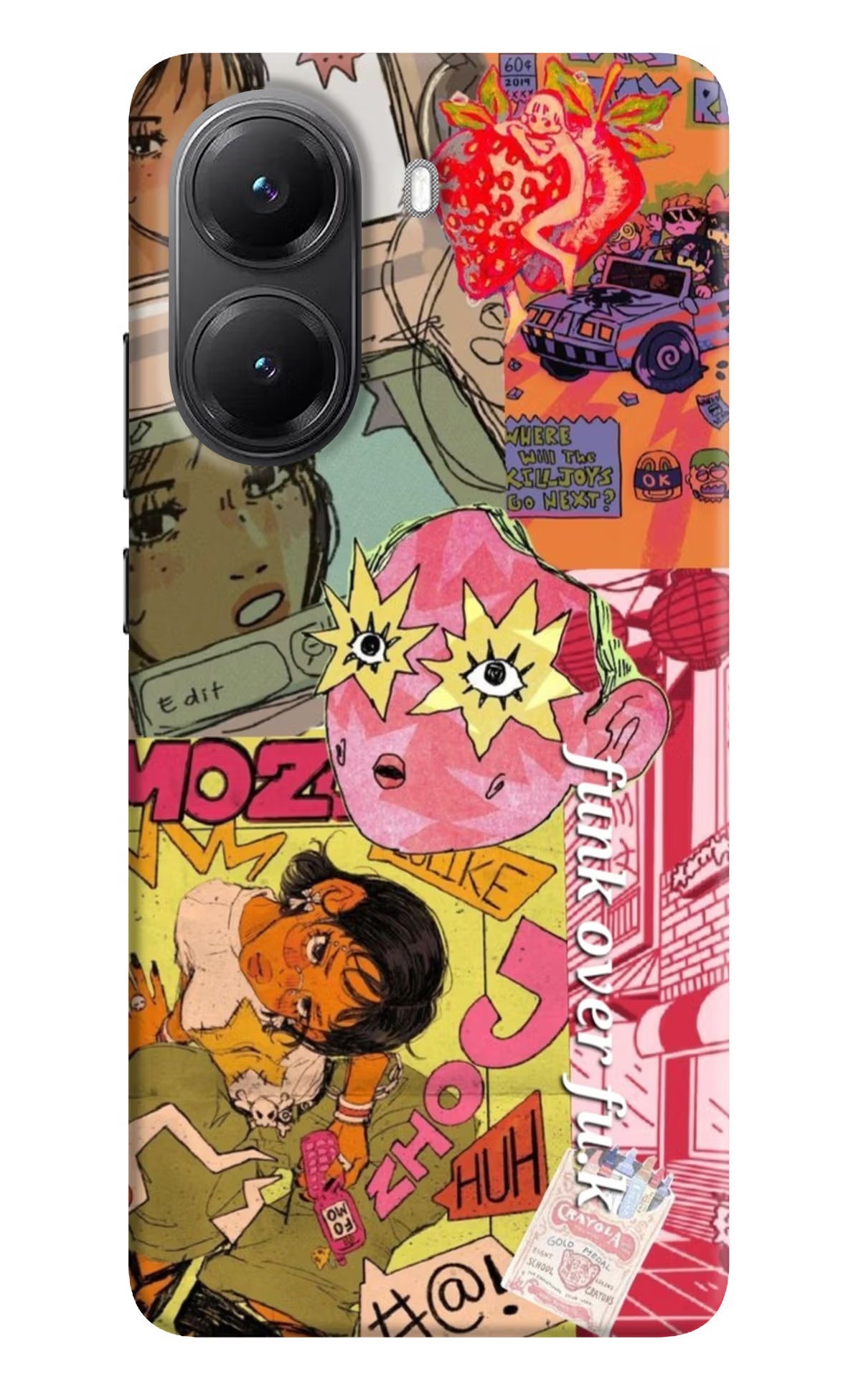 Funkover POCO X7 Pro 5G Back Cover Hard Case - Hello Swanky
