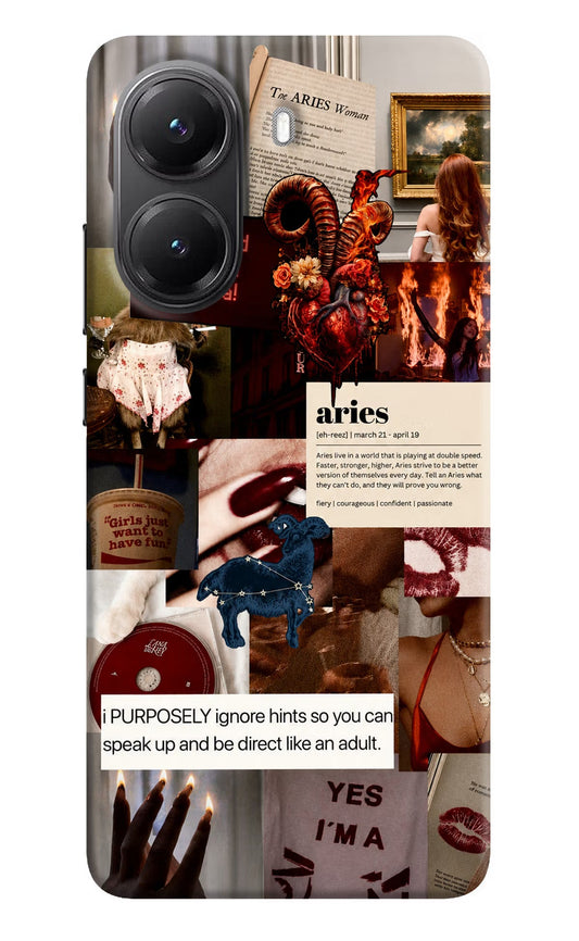 Zodiac Aries POCO X7 Pro 5G Back Cover Hard Case - Hello Swanky