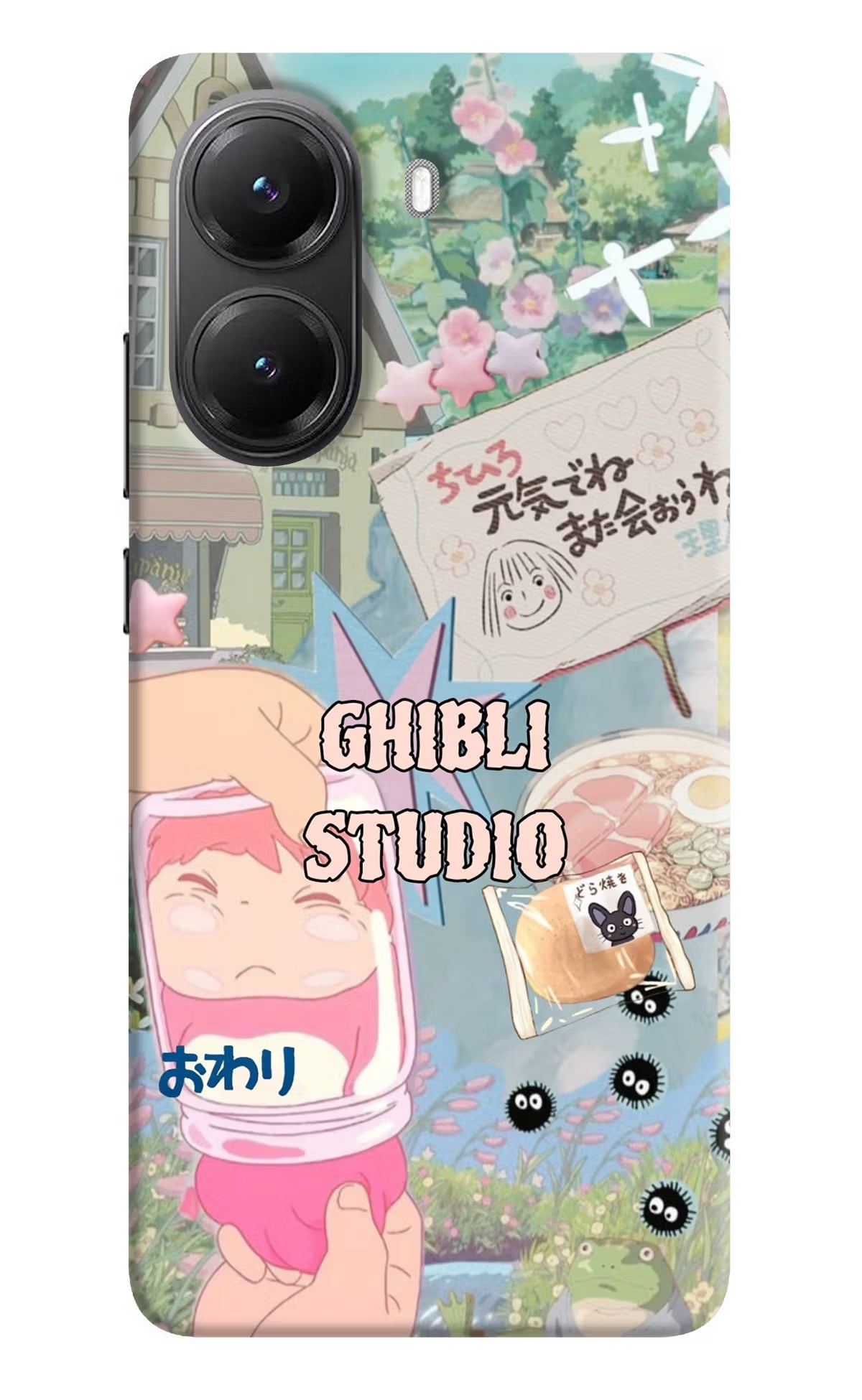 Studio Ghibli POCO X7 Pro 5G Back Cover Hard Case - Hello Swanky
