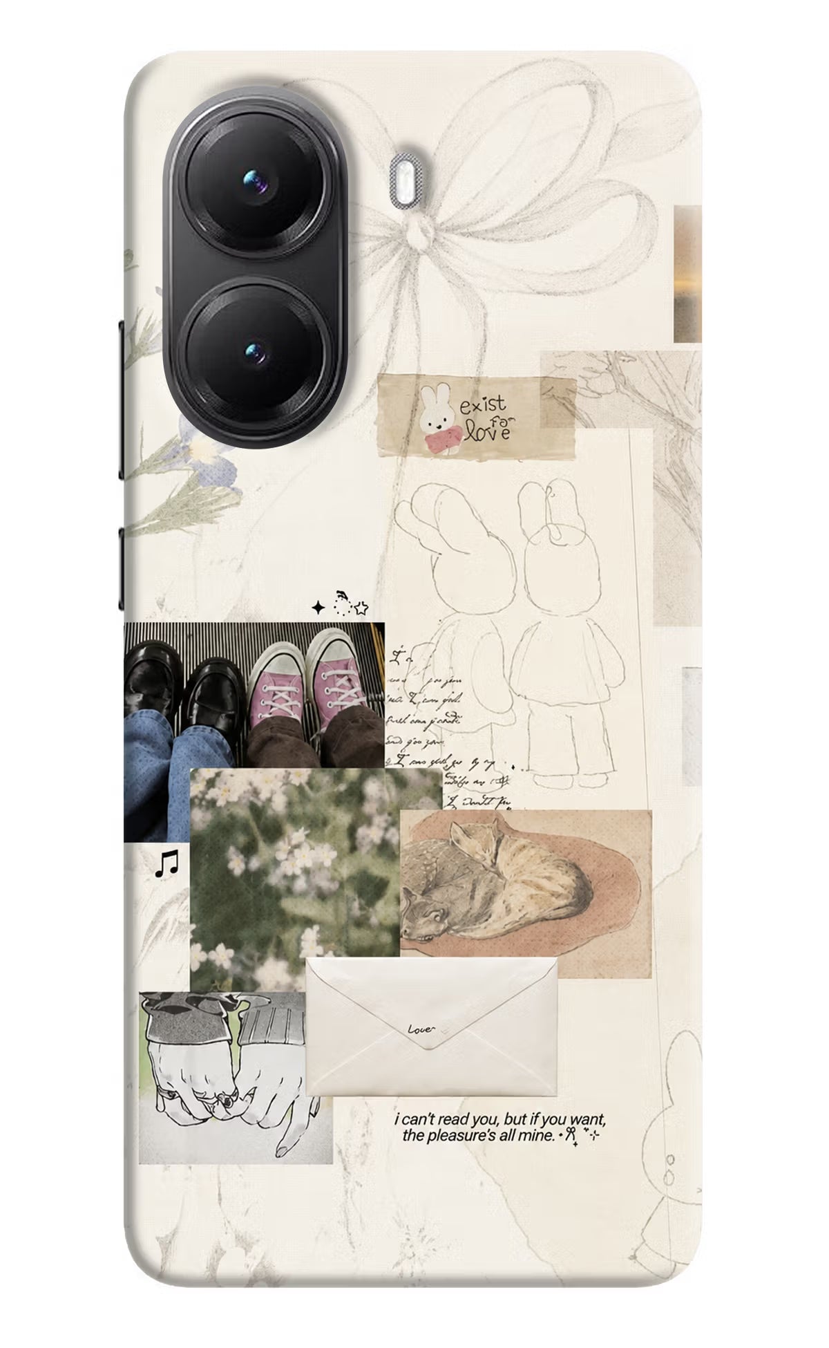 Soft Aesthetic POCO X7 Pro 5G Back Cover Hard Case - Hello Swanky